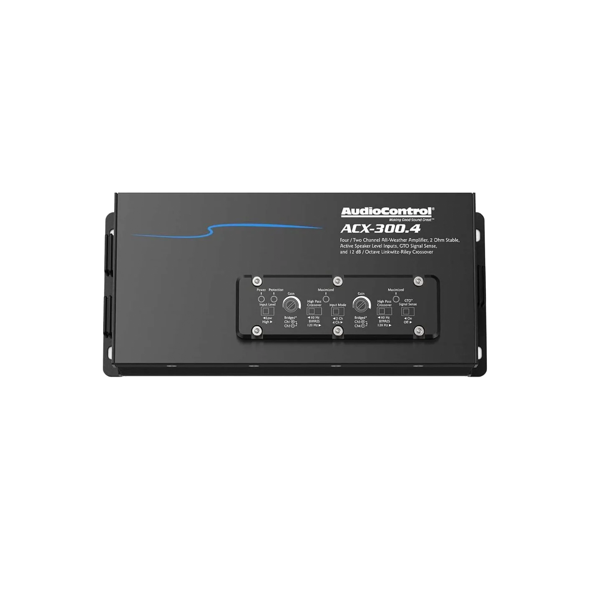 ACX-300.4 All-Weather 4-Channel Amplifier, 300W RMS — AudioControl ACX-300.4 All-Weather 4-Channel Amplifier, 300W RMS — AudioControl