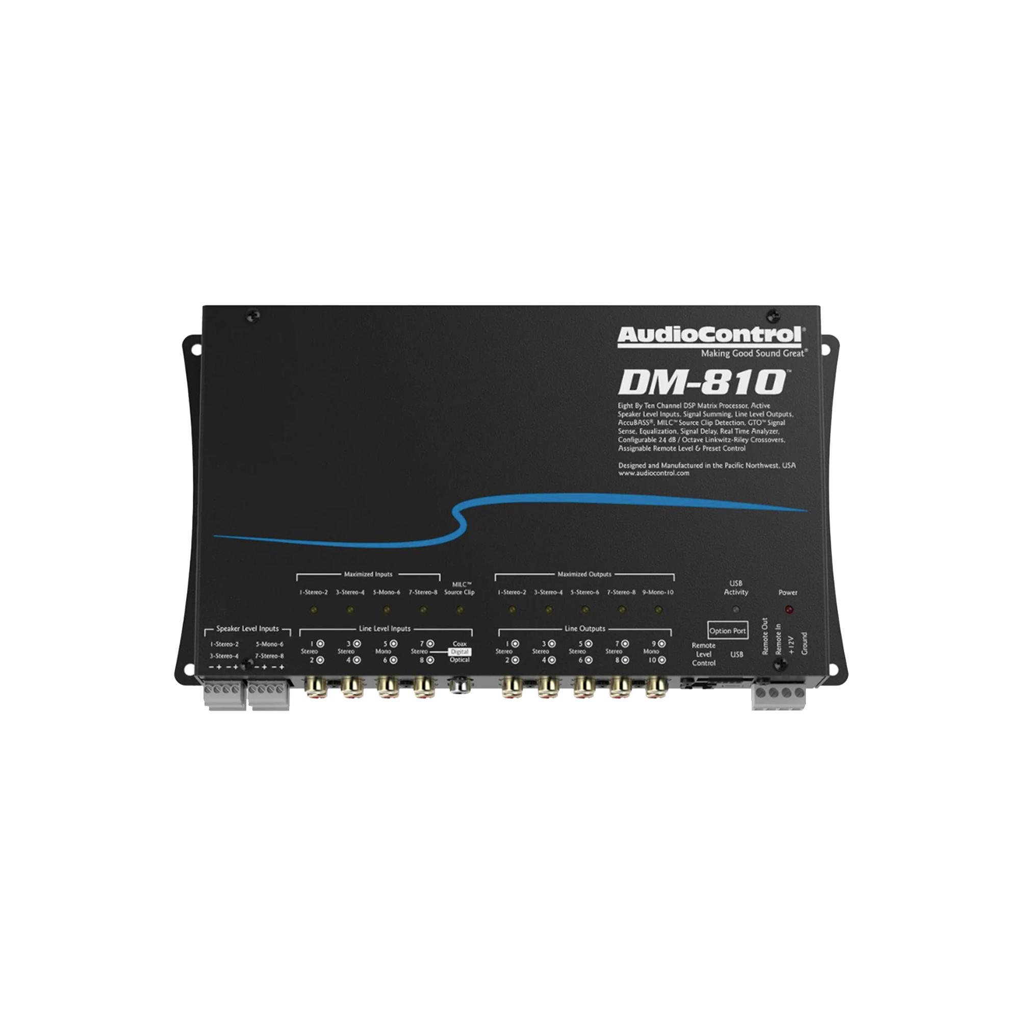 DM-810 8x10 Channel DSP Matrix Processor