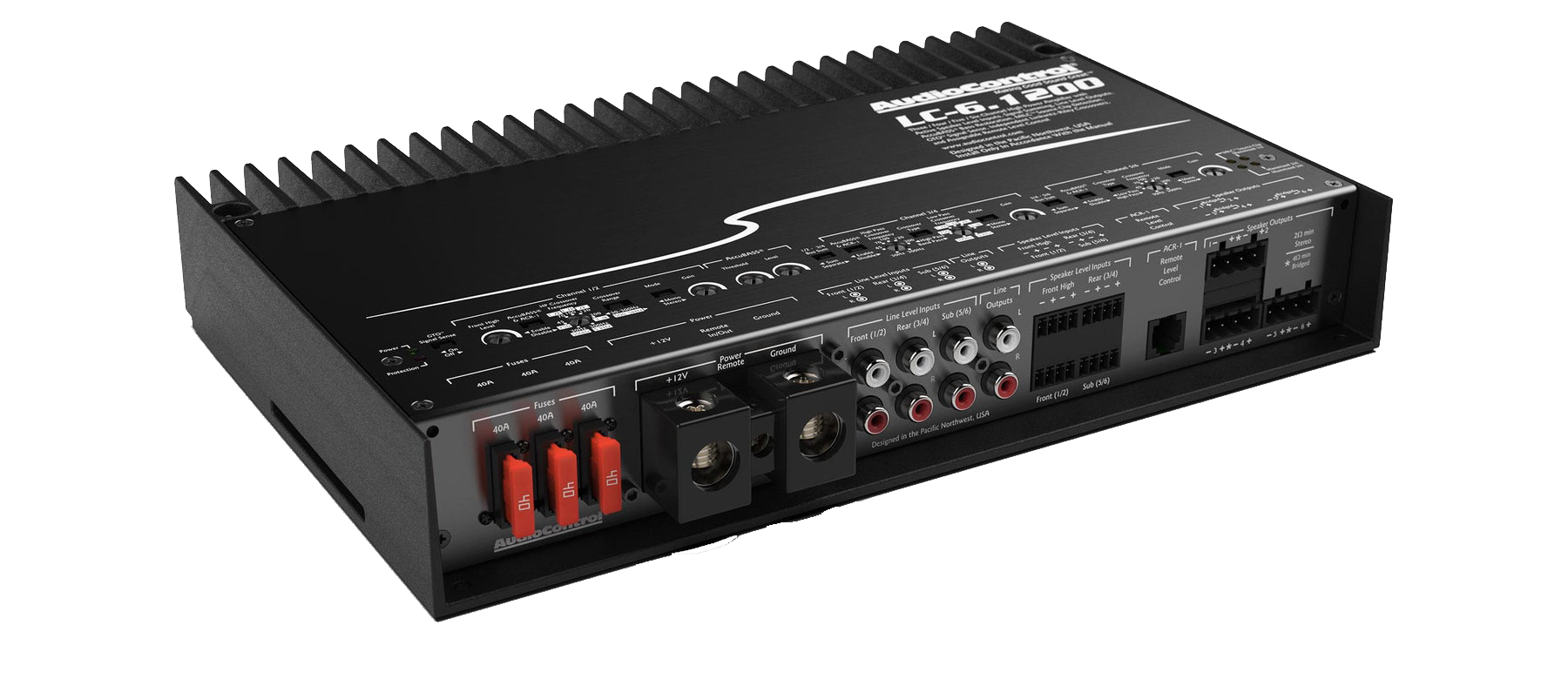 LC-6.1200 High-Power 6-Channel Amplifier w/AccuBASS