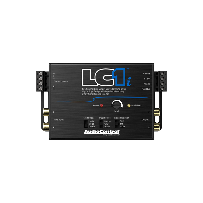 LC1i 2-Channel Line Output Converter & Line Driver — AudioControl