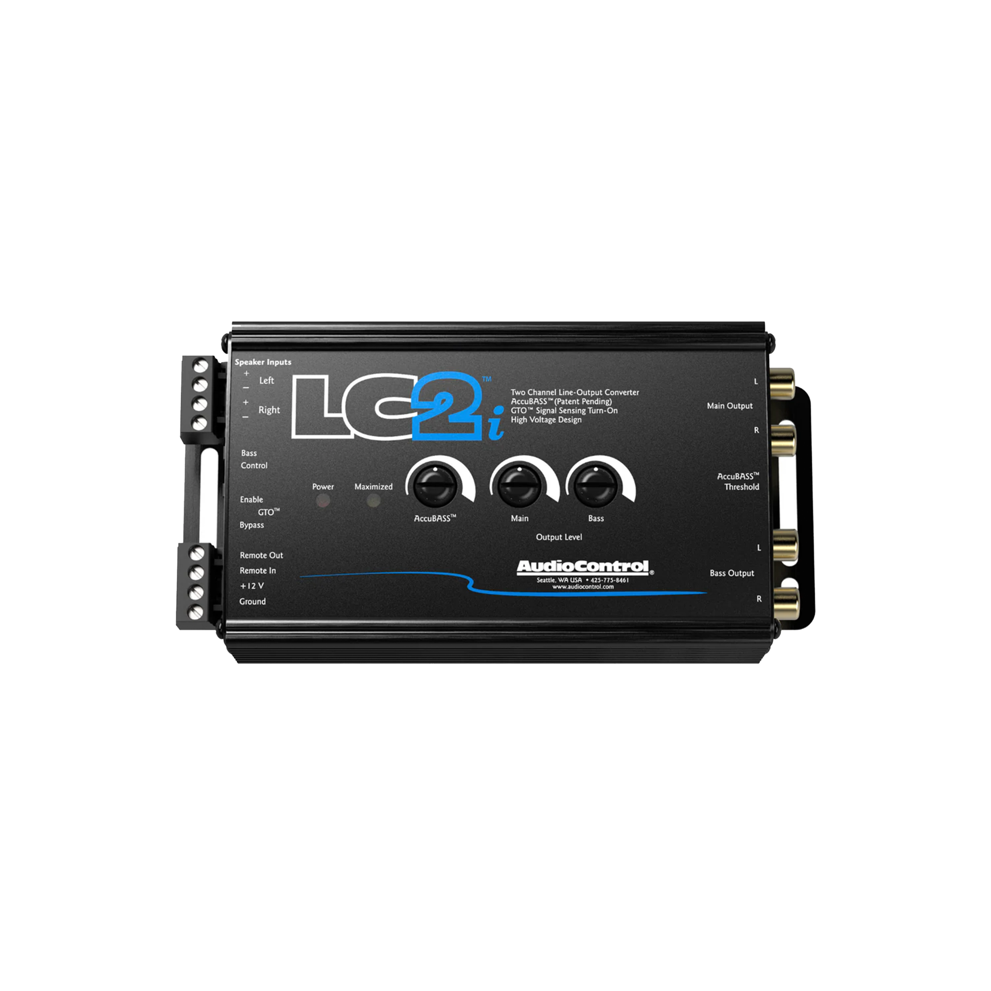 LC2i 2-Channel Line Output Converter w/AccuBASS