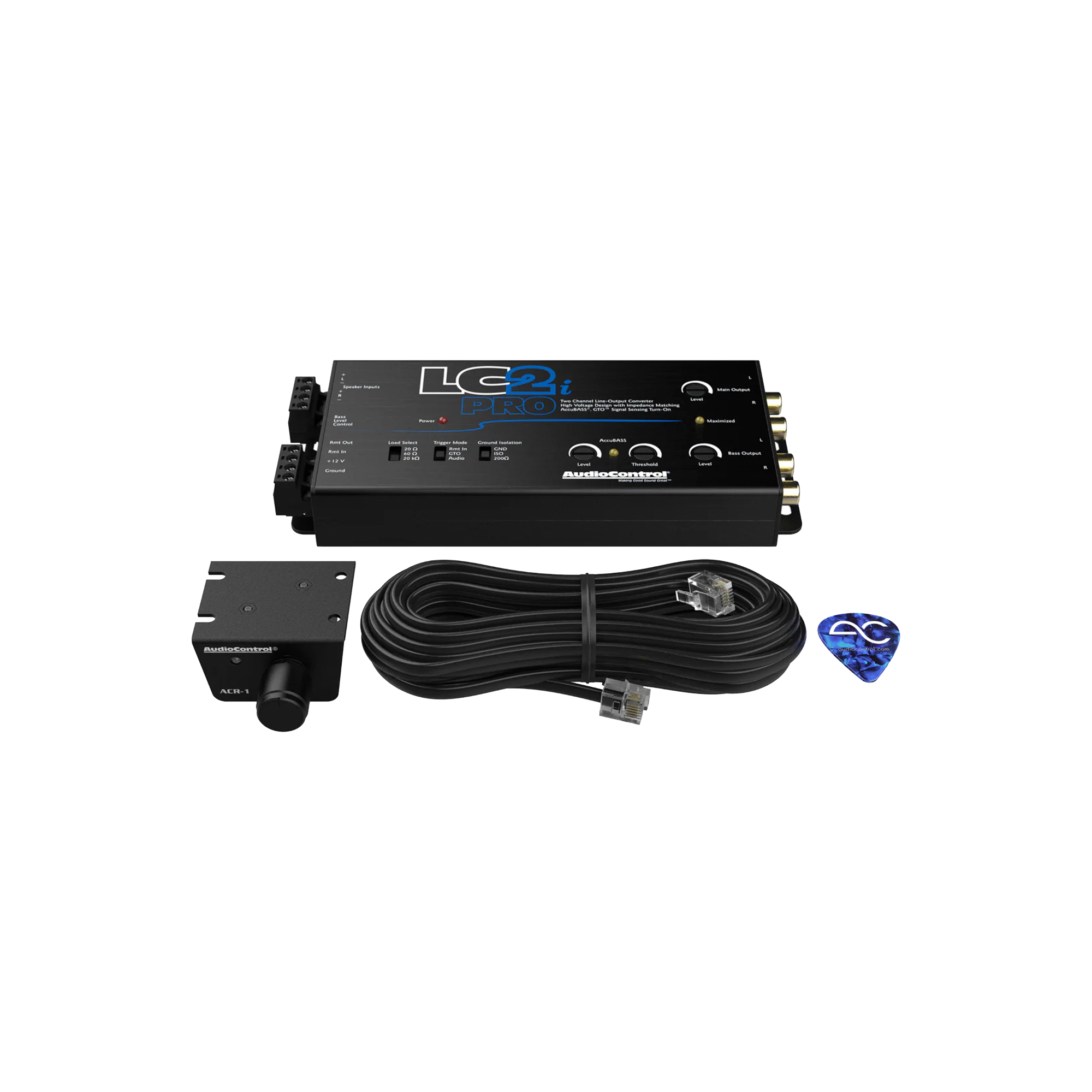 LC2i PRO 2-Channel Line Output Converter w/AccuBASS