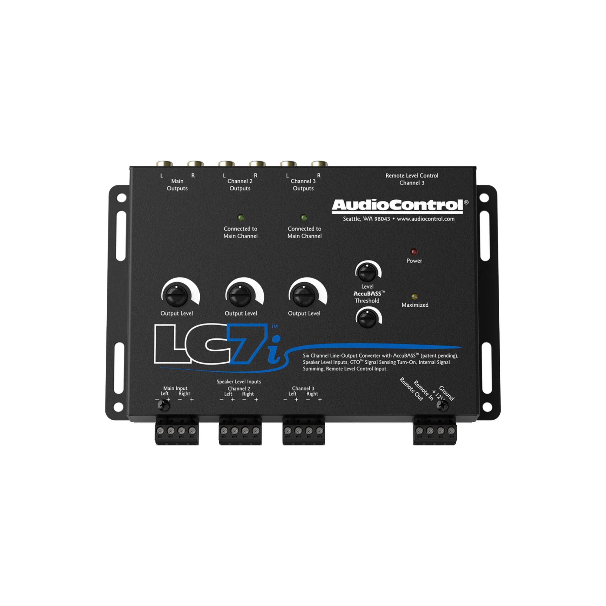 LC7i 6-Channel Line Output Converter w/AccuBASS