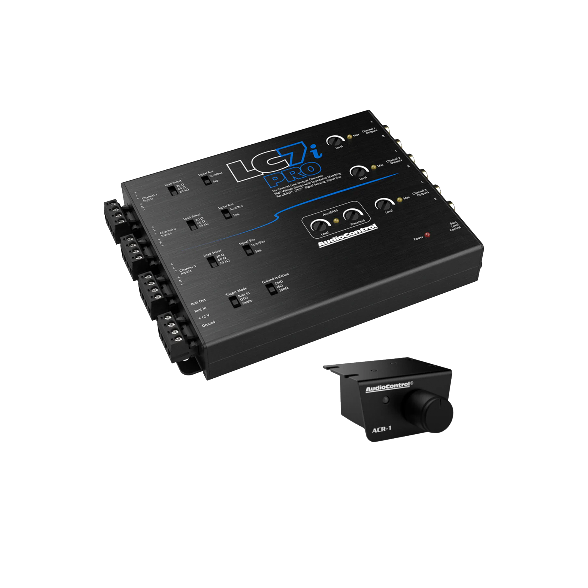 LC7iPRO 6-Channel Line Output Converter w/AccuBASS & ACR-1 Remote LC7iPRO 6-Channel Line Output Converter w/AccuBASS & ACR-1 Remote