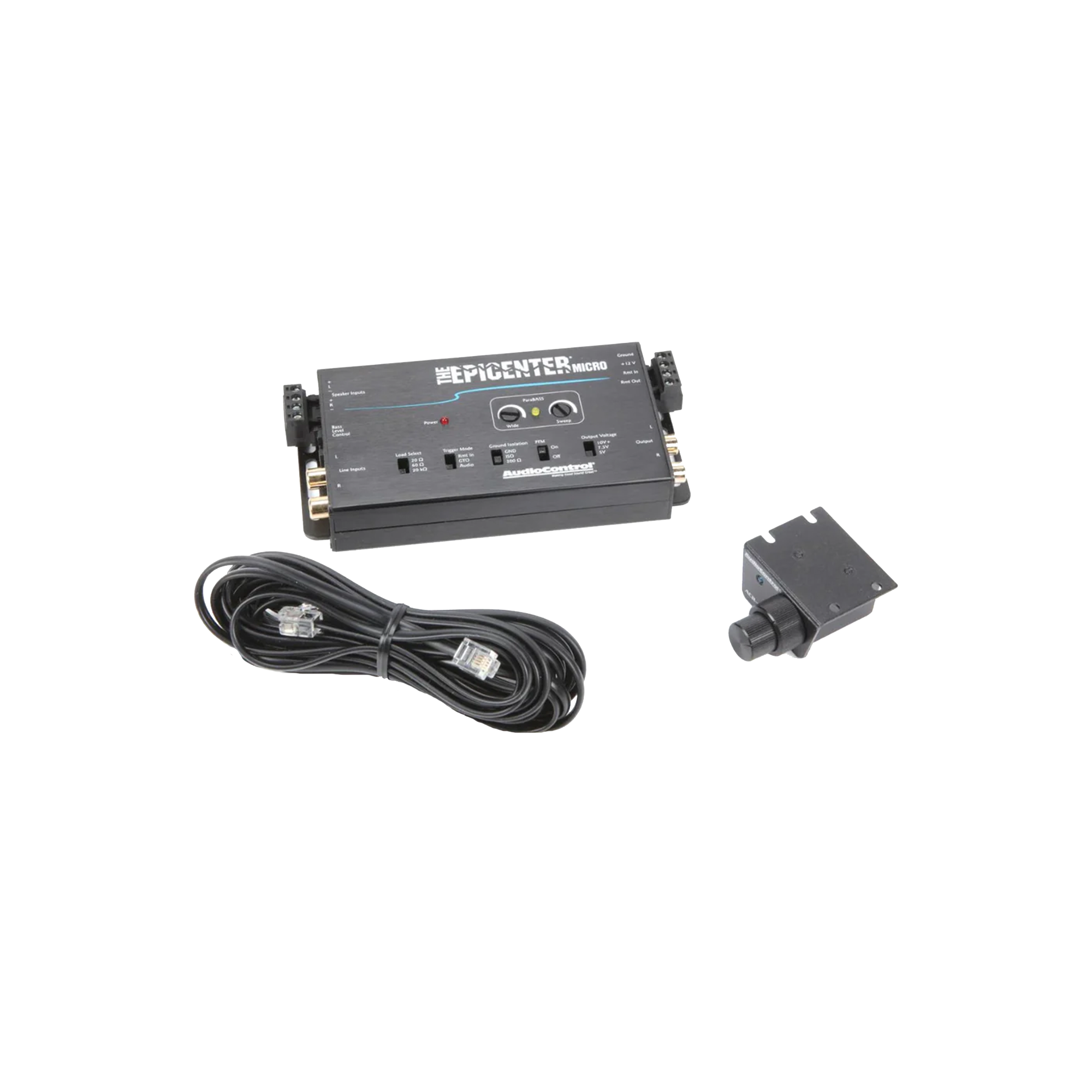 The EPICENTER Micro Bass Restoration Processor & Line Output Converter