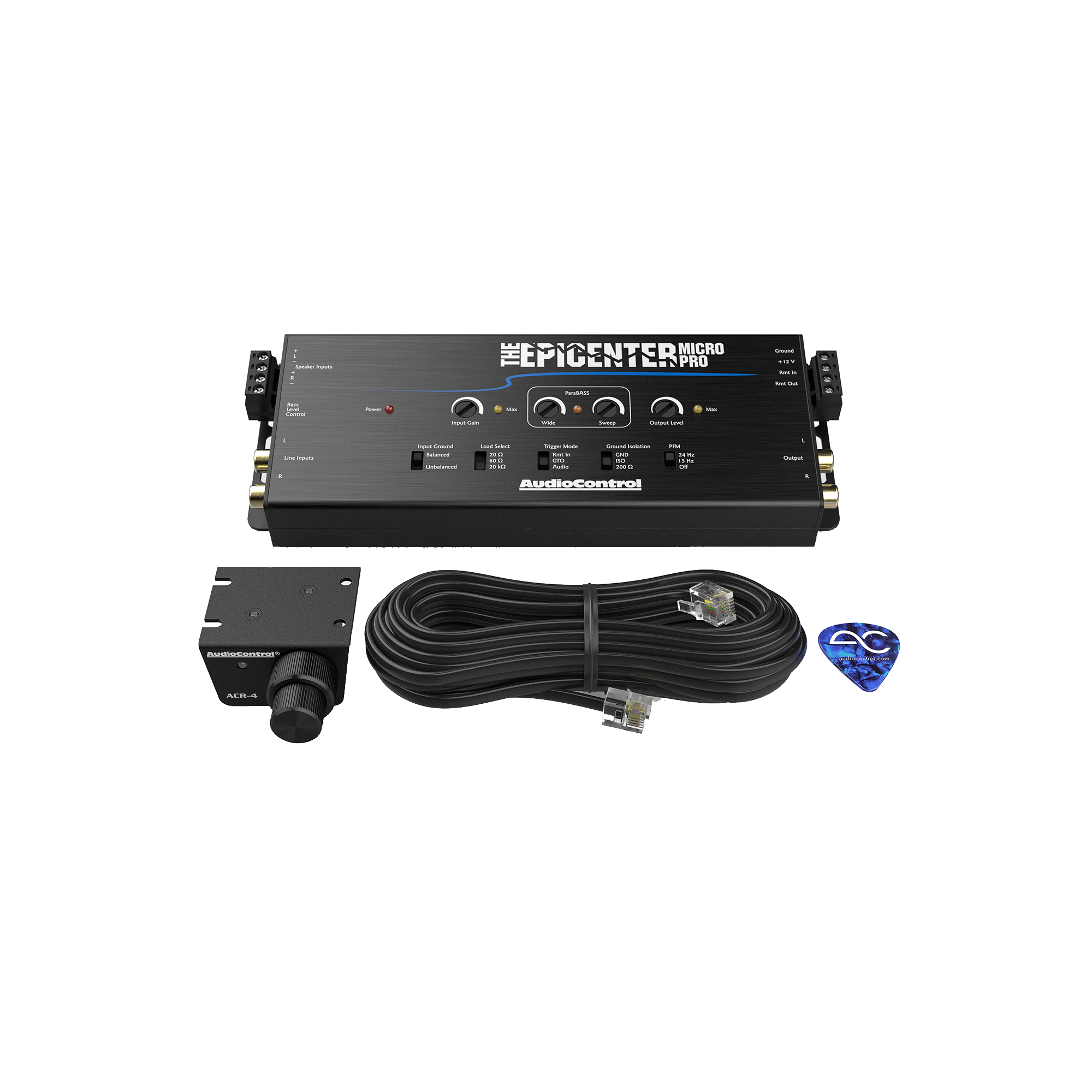 The EPICENTER Micro PRO Bass Restoration Processor & Line Output Converter