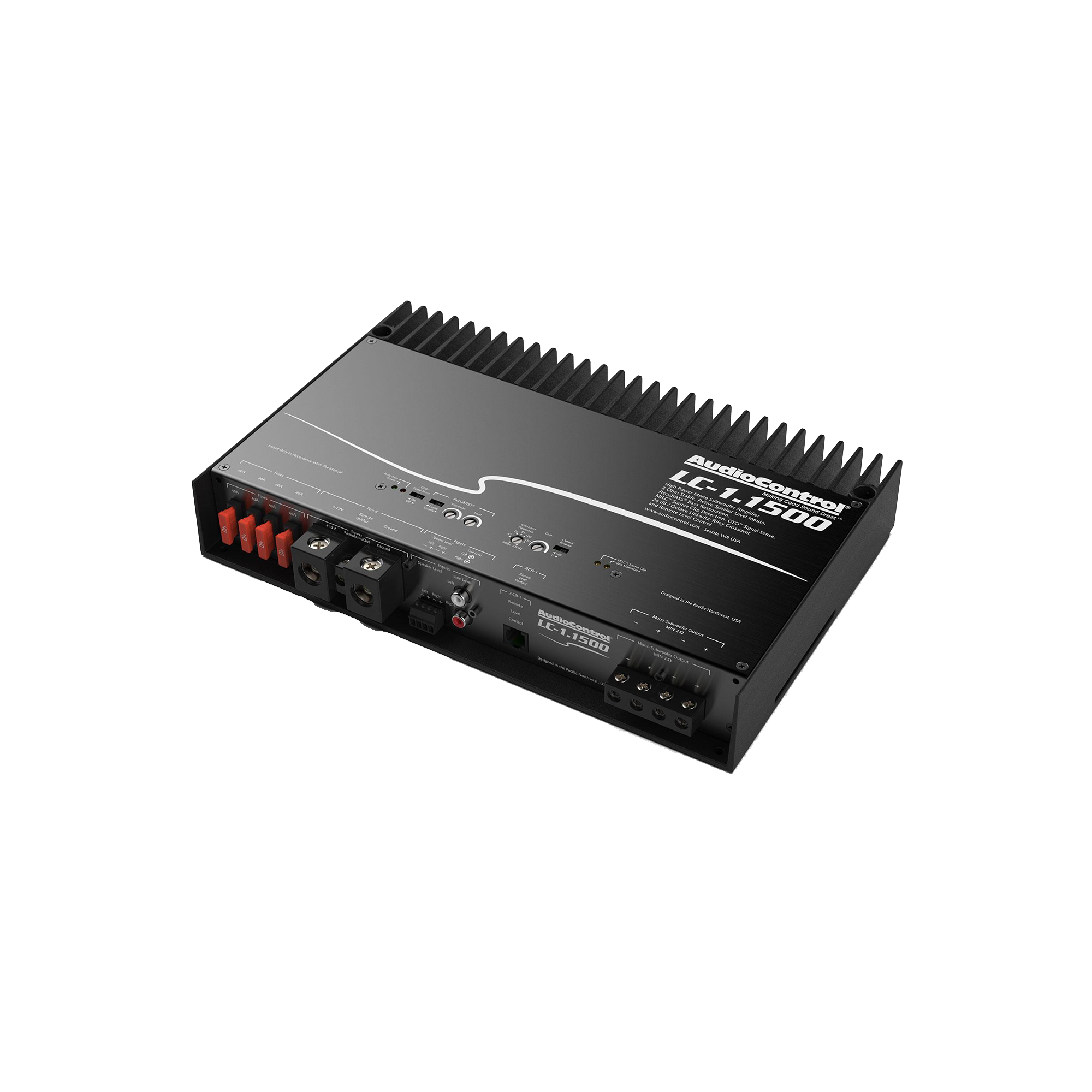 LC-1.1500 High-Power Monoblock Amplifier w/AccuBASS