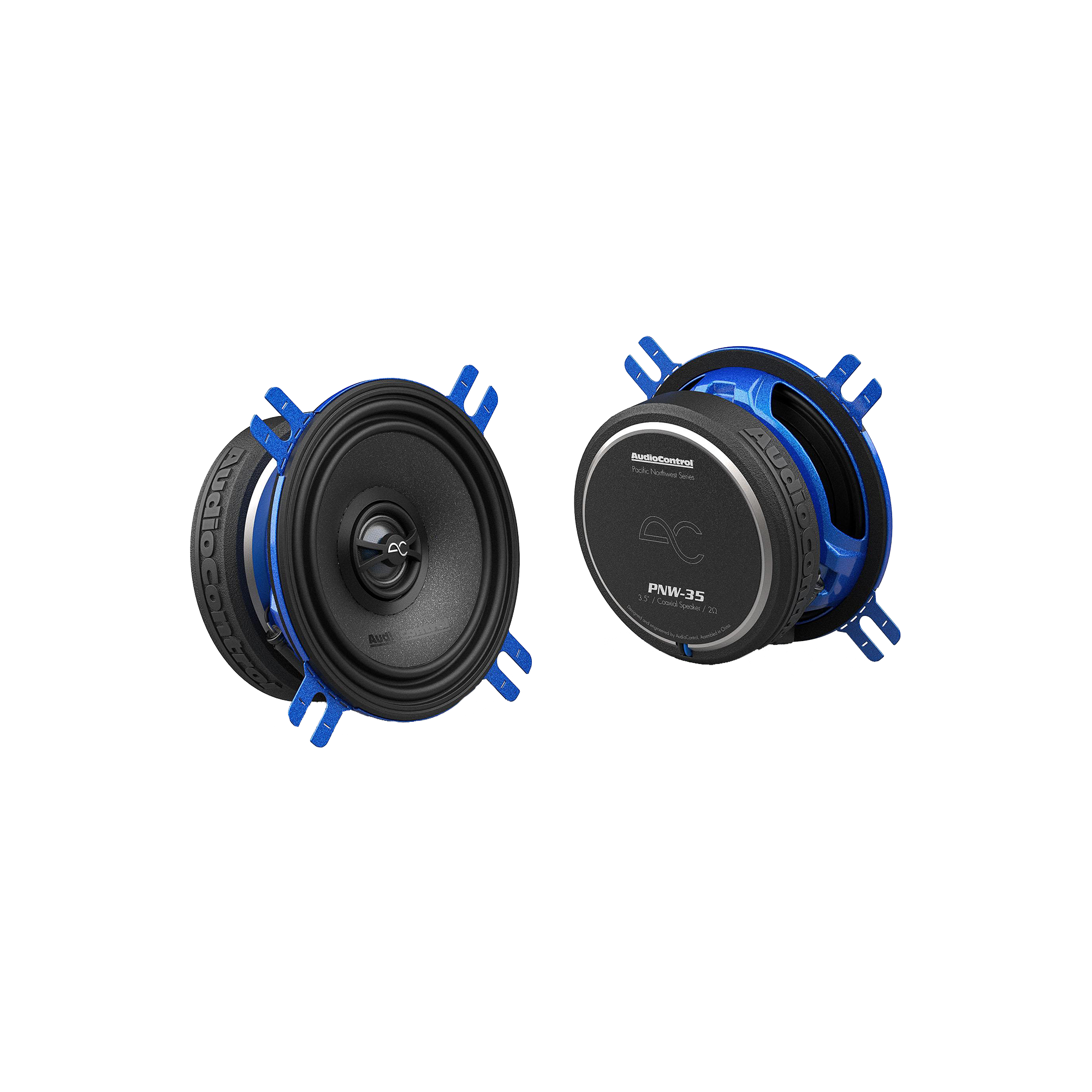 PNW-35 3.5" Coaxial Speakers, 25W RMS, 2 Ohms (Pair)