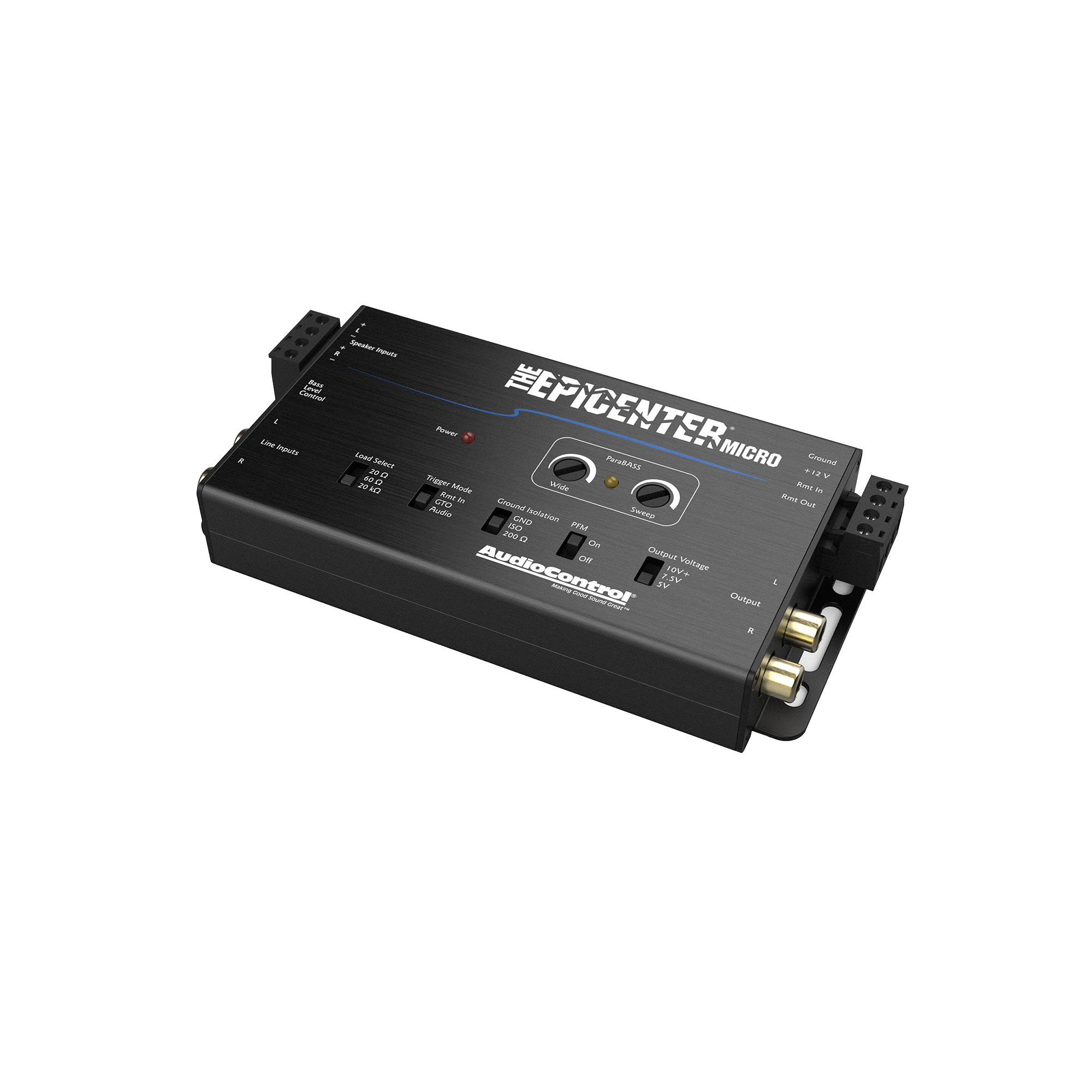 The EPICENTER Micro Bass Restoration Processor & Line Output Converter