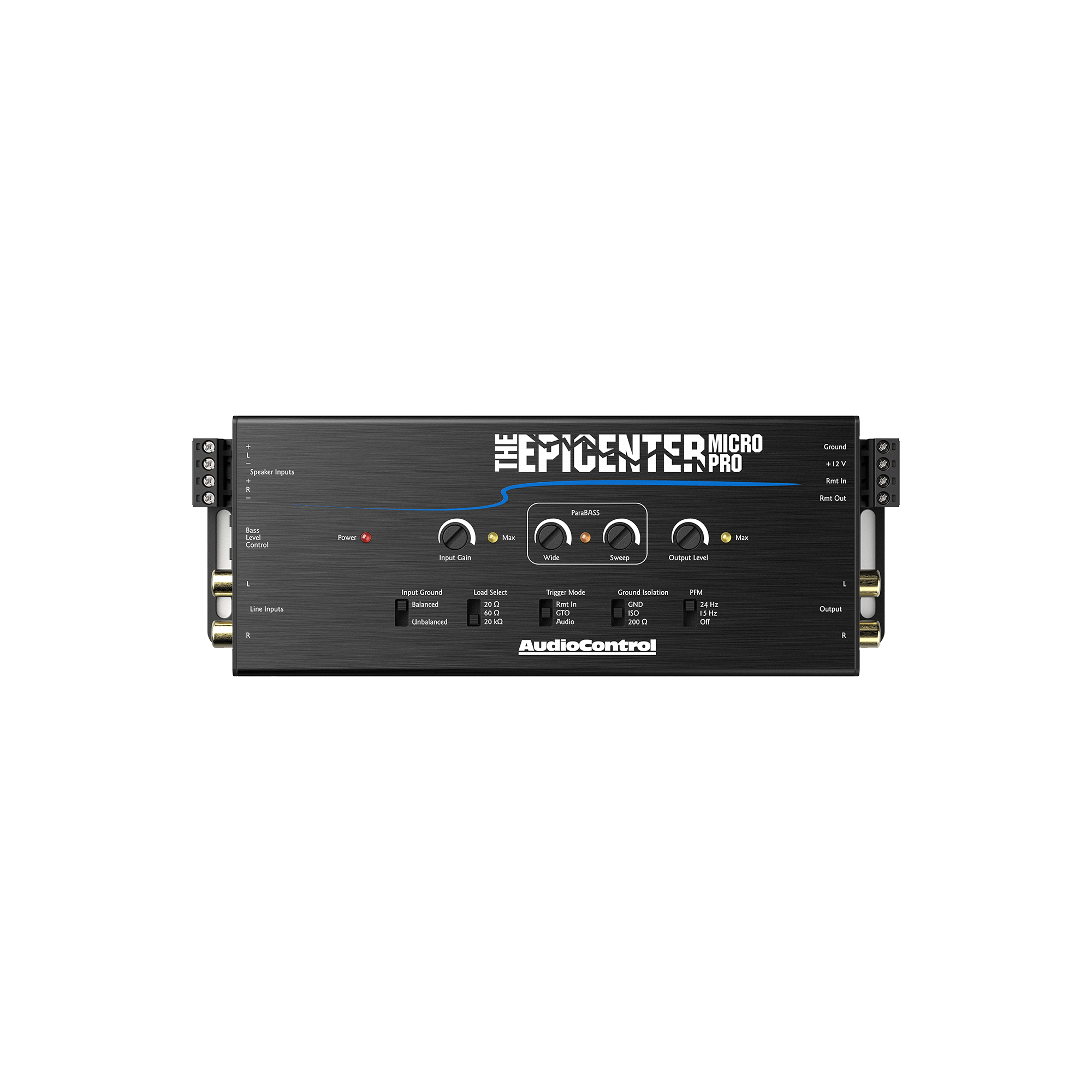The EPICENTER Micro PRO Bass Restoration Processor & Line Output Converter
