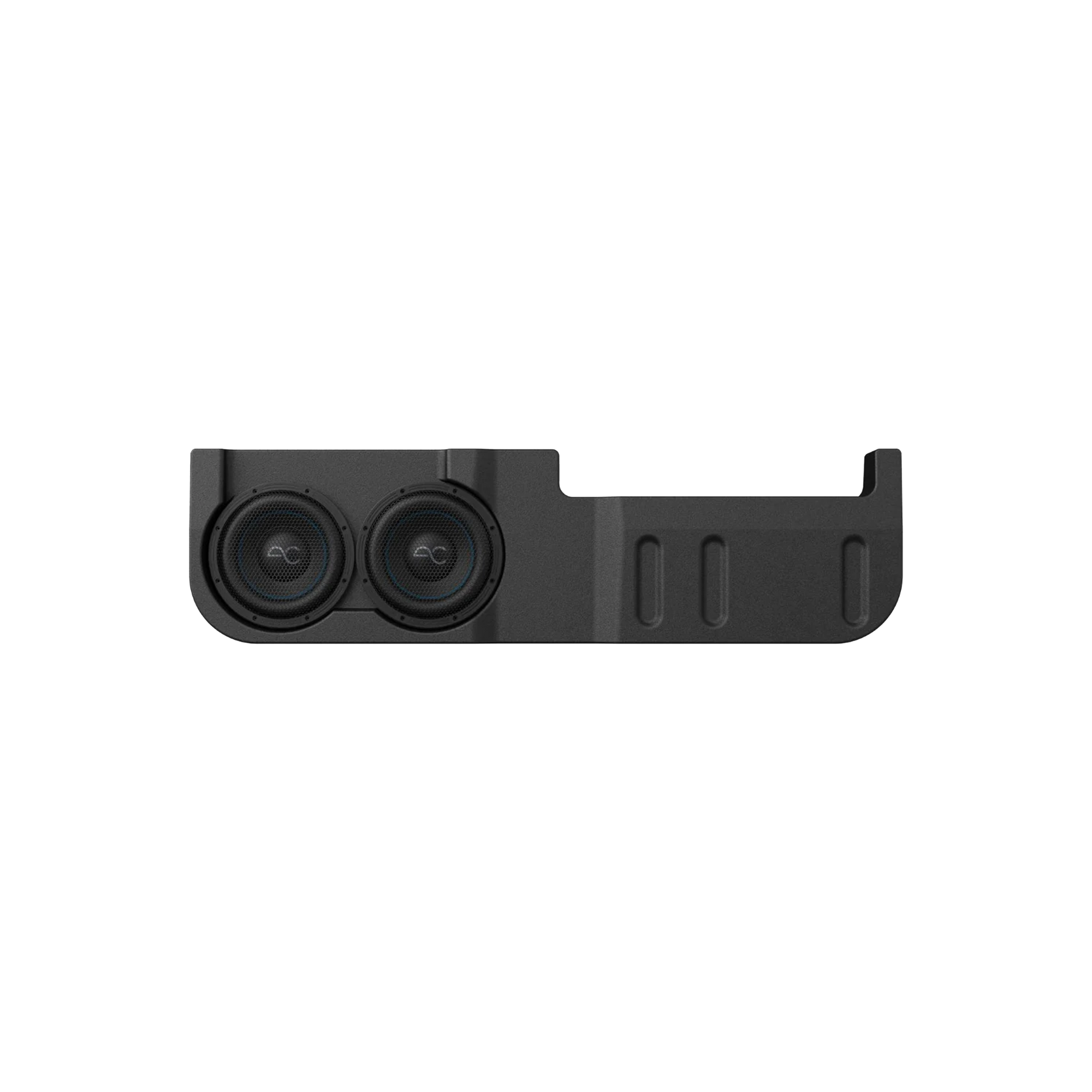 TXGM19D10 Chevy Silverado/GMC Sierra 1500 (2019+) | 2500/3500 Crew Cab (2020+) Under Seat Dual 10" Ported Loaded Subwoofer Enclosure