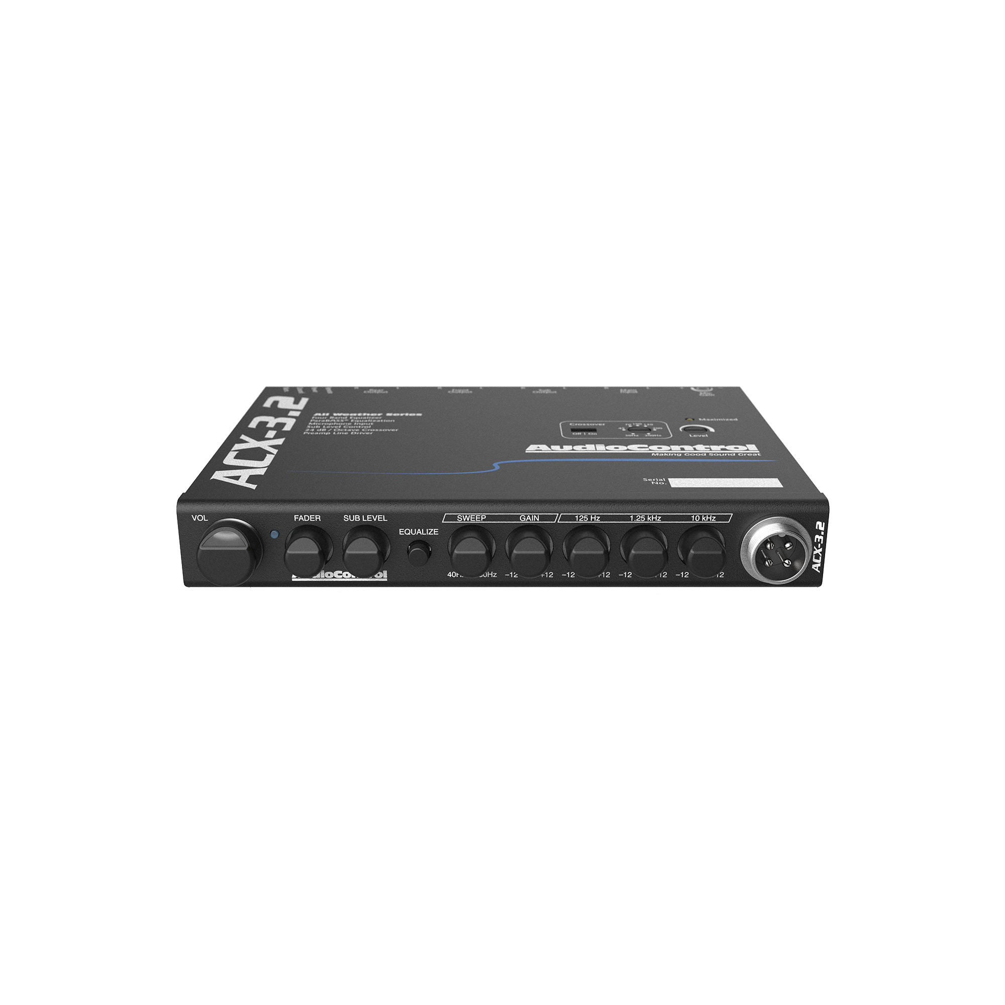 ACX-3.2 All-Weather Equalizer & Crossover with Paging Mic