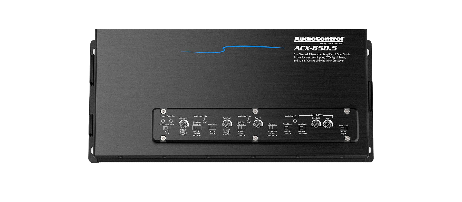 ACX-650.5 All-Weather 5-Channel Amplifier, 650W RMS