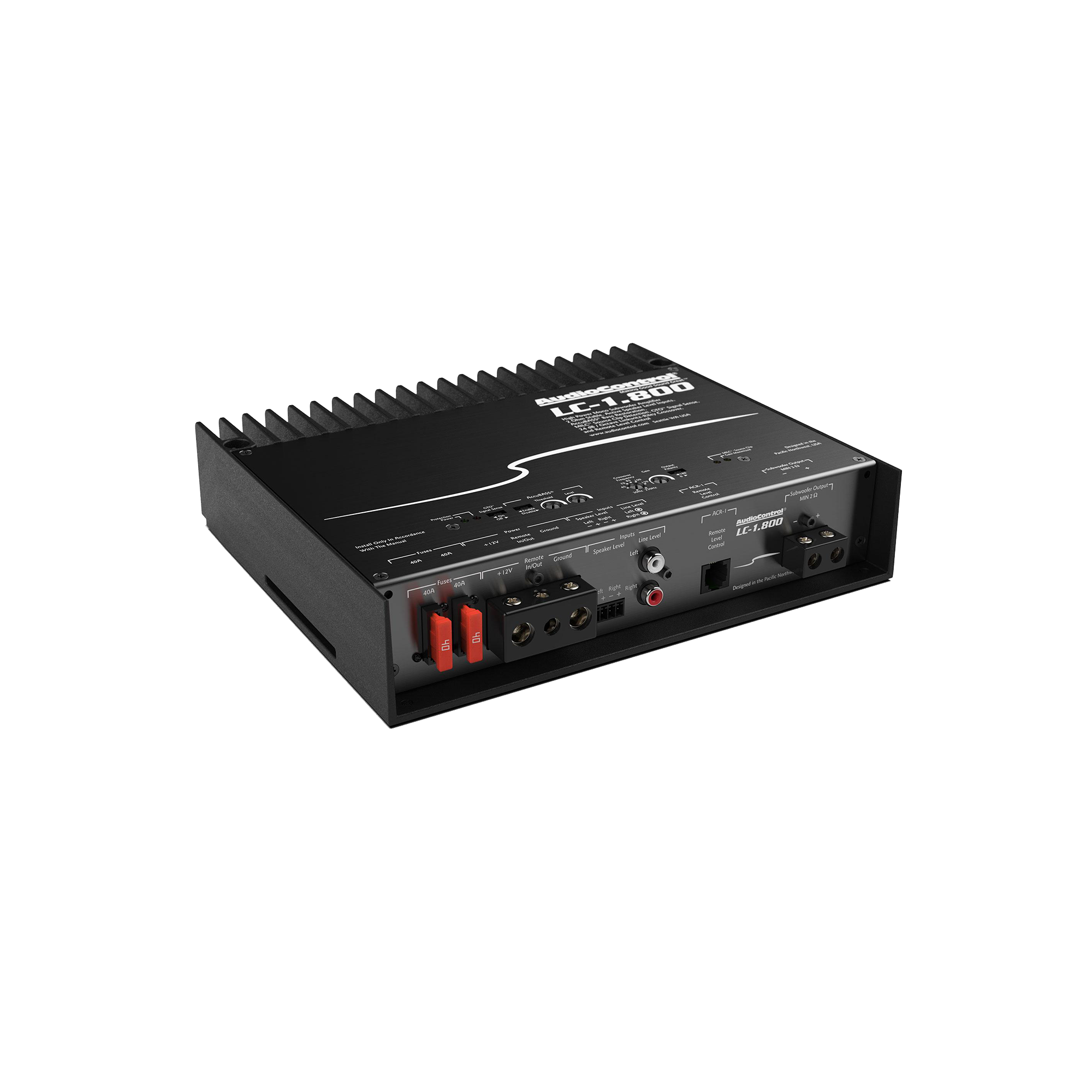 LC-1.800 High-Power Monoblock Amplifier w/AccuBASS