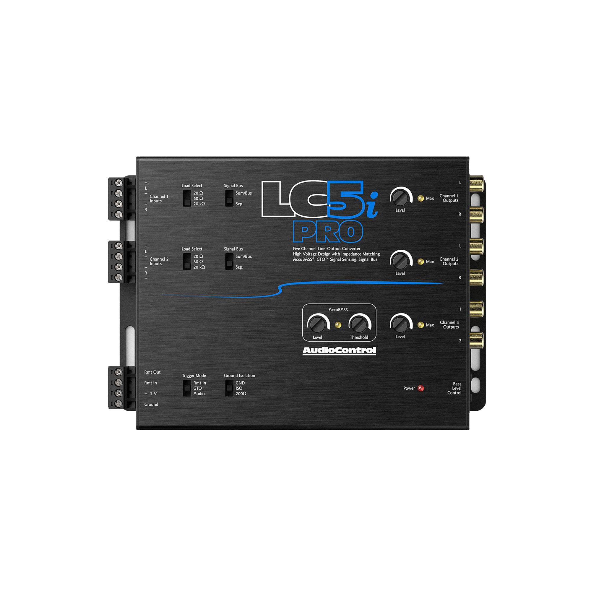 LC5iPRO 5-Channel Line Output Converter w/AccuBASS