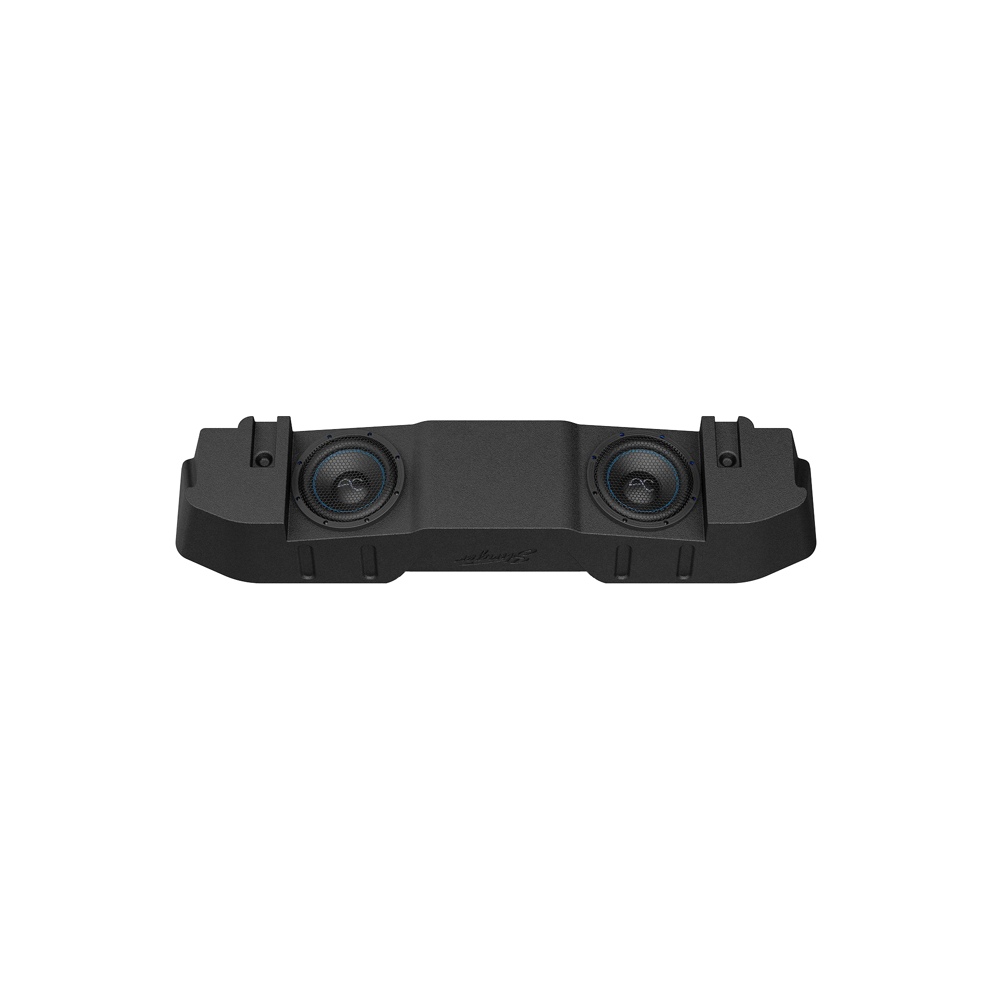 TXJTD8 Jeep Gladiator JT (2020-24) Under Seat Dual 8" Ported Loaded Subwoofer Enclosure