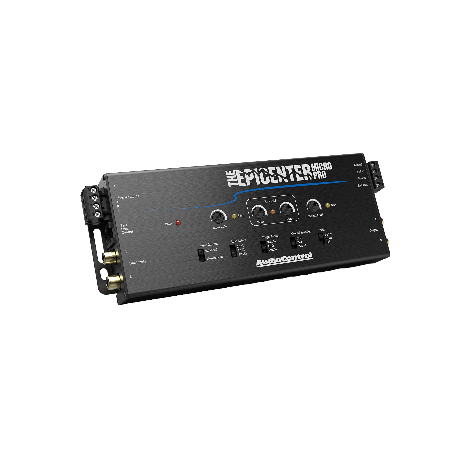 The EPICENTER Micro PRO Bass Restoration Processor & Line Output Converter