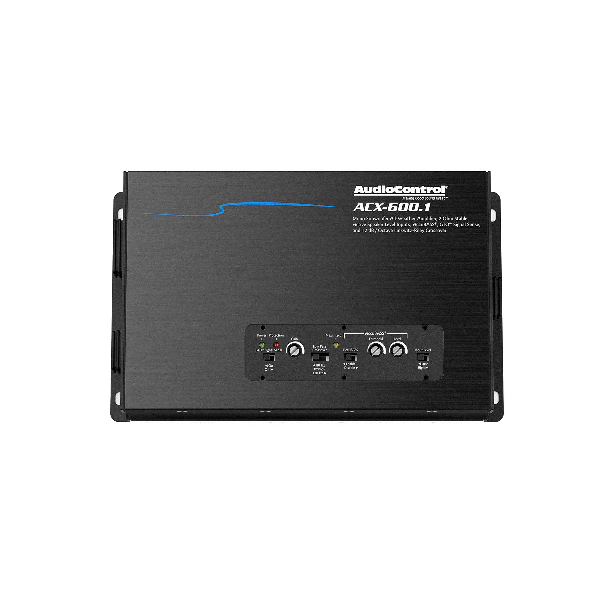 ACX-600.1 All-Weather Monoblock Subwoofer Amplifier, 600W RMS