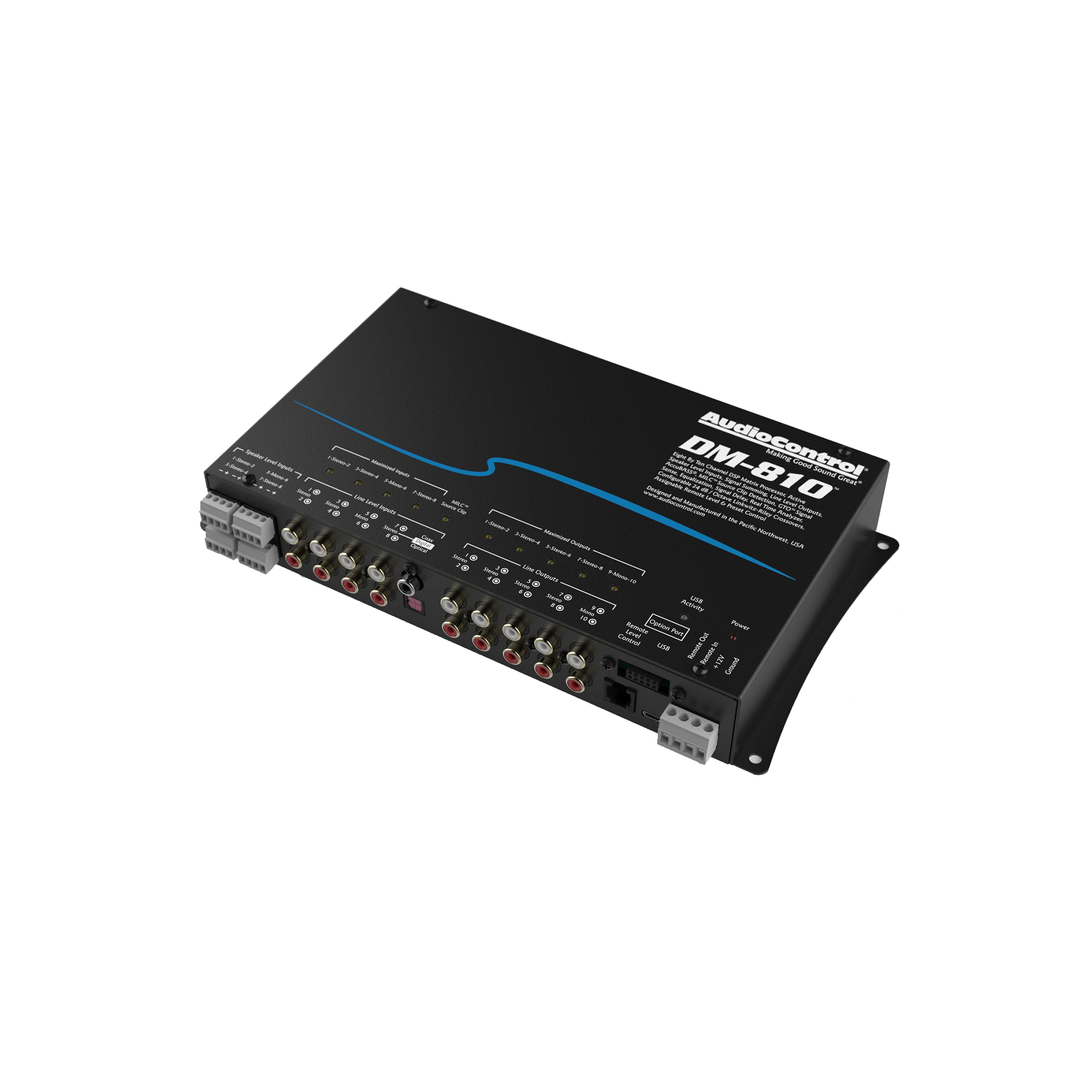 DM-810 8x10 Channel DSP Matrix Processor