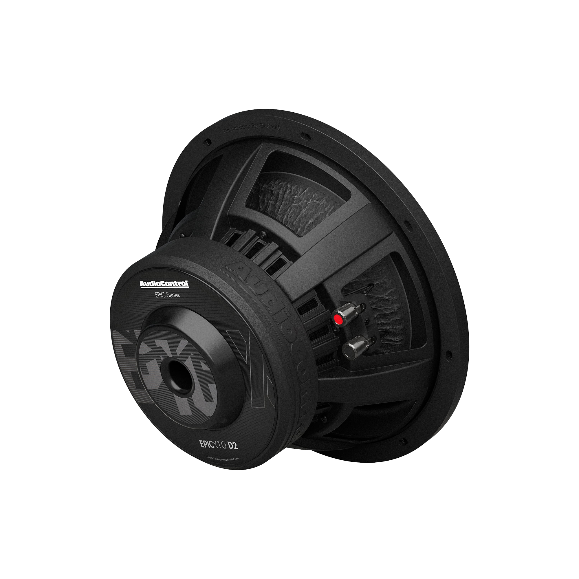 EPICX Series 10" Dual Voice Coil Subwoofer, 500W RMS, Dual 2/4 Ohms