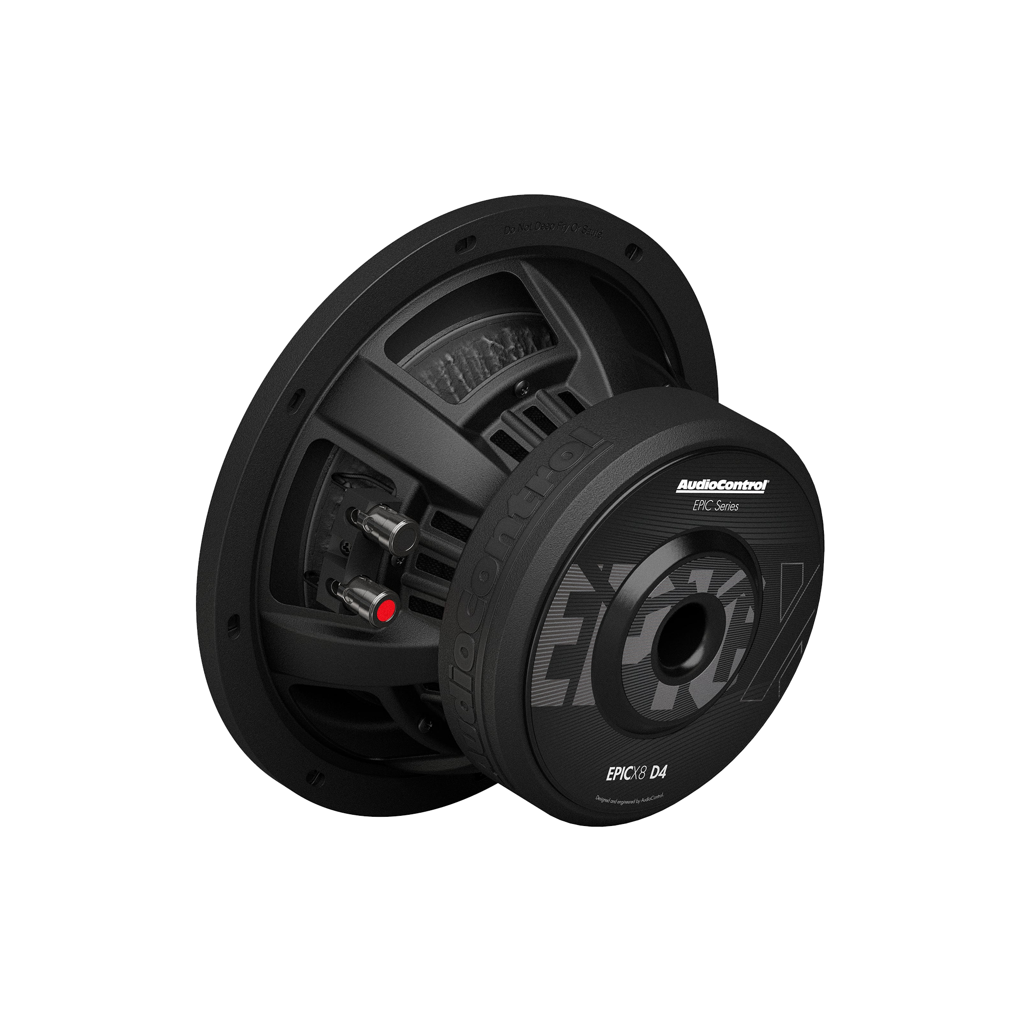 EPICX Series 8" Dual Voice Coil Subwoofer, 400W RMS, Dual 2/4 Ohms