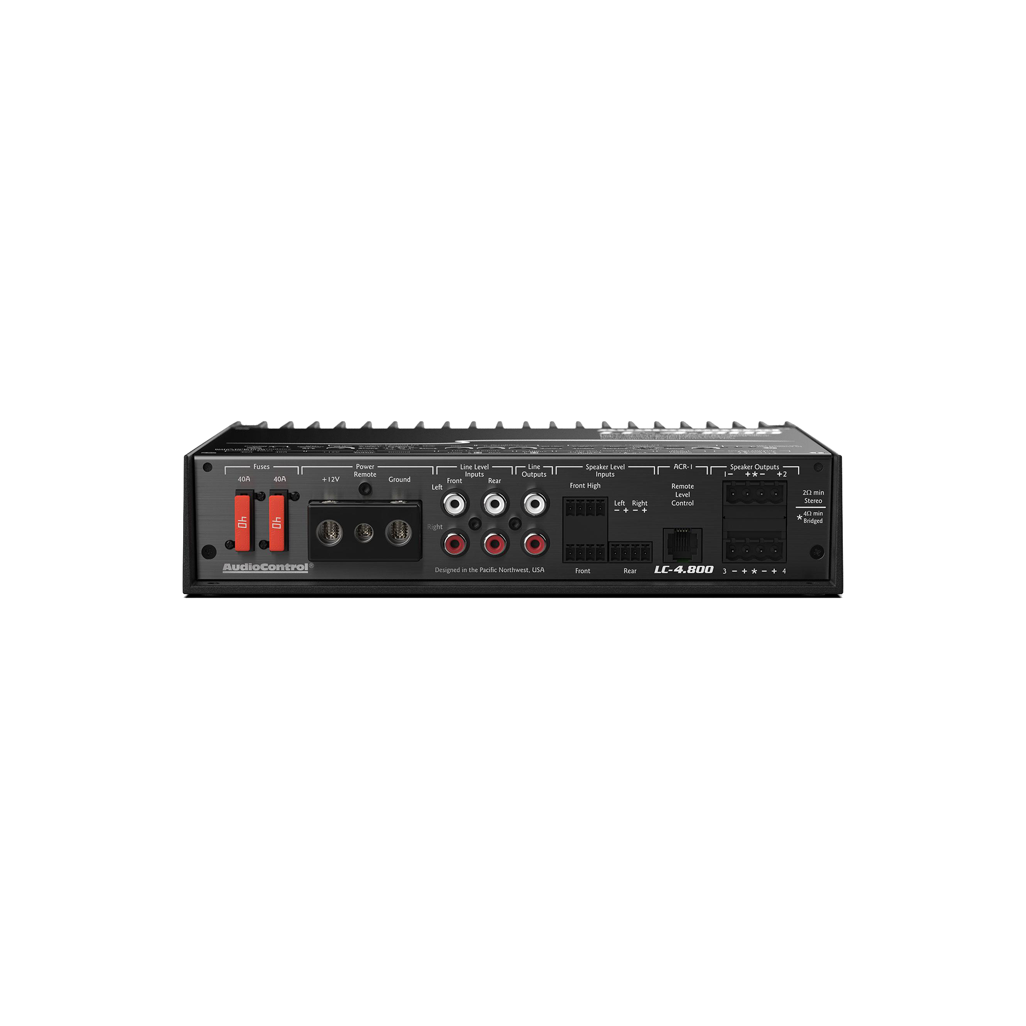 LC-4.800 High-Power 4-Channel Amplifier w/AccuBASS