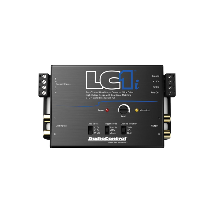 LC1i 2-Channel Line Output Converter & Line Driver — AudioControl