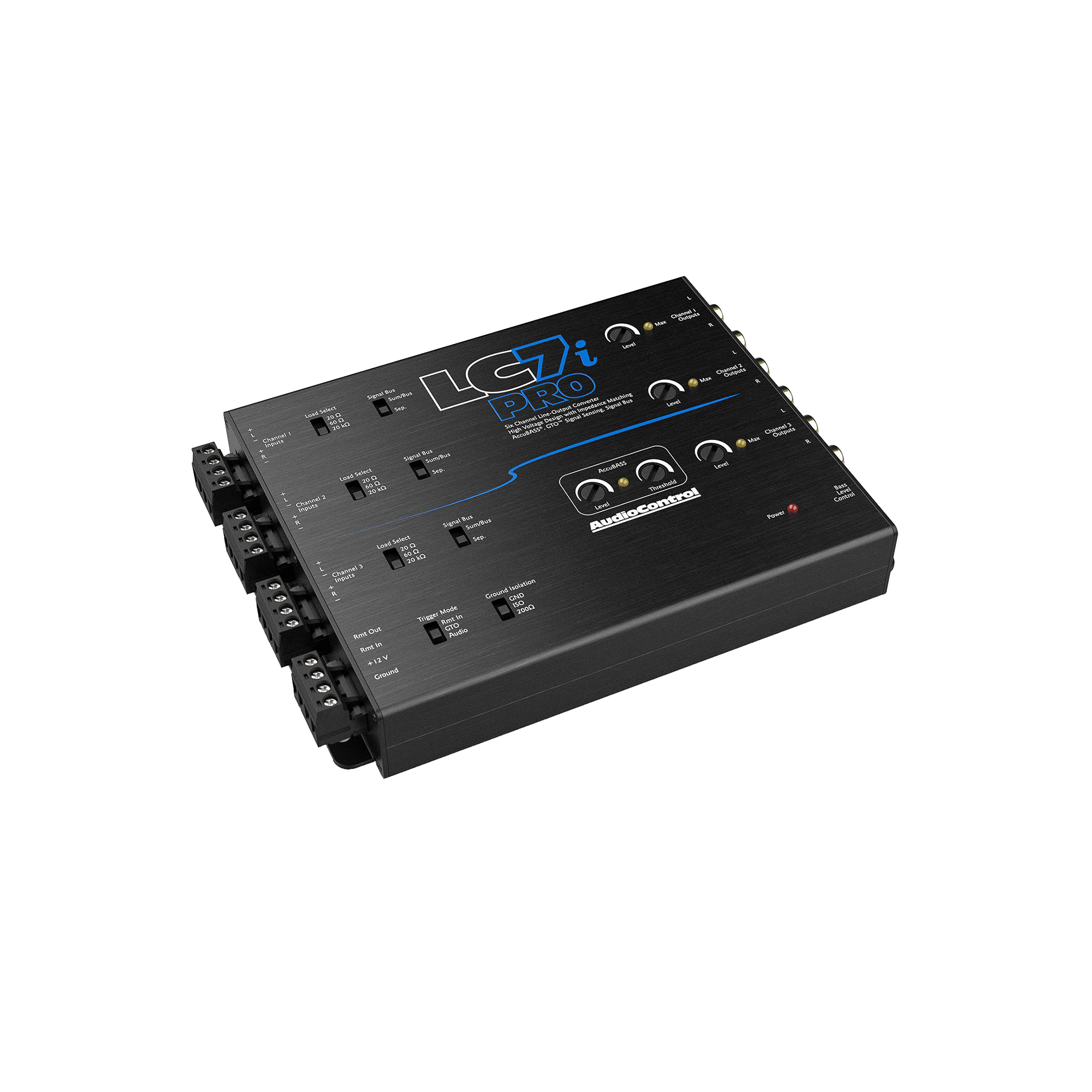 LC7iPRO 6-Channel Line Output Converter w/AccuBASS