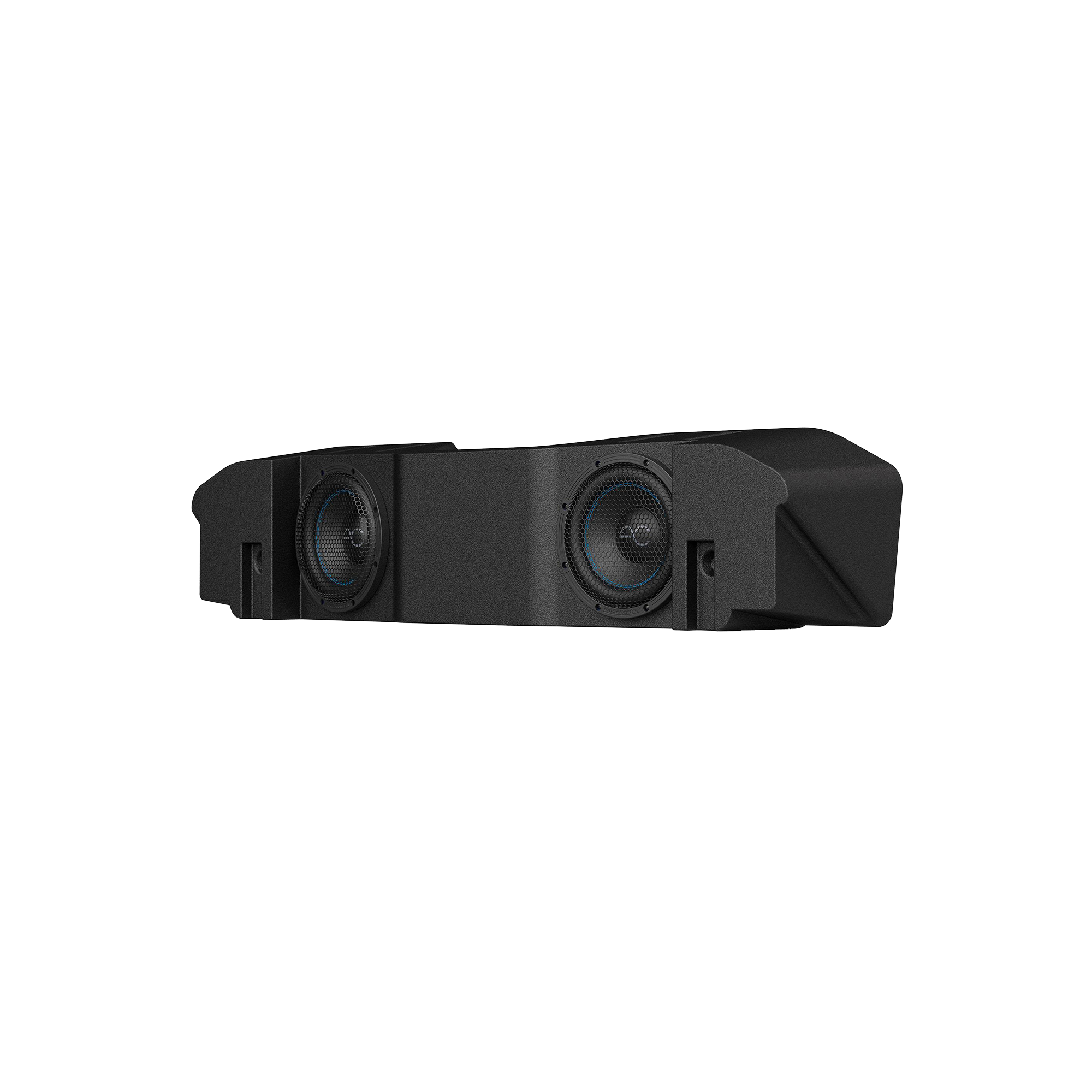 TXJTD8 Jeep Gladiator JT (2020-24) Under Seat Dual 8" Ported Loaded Subwoofer Enclosure