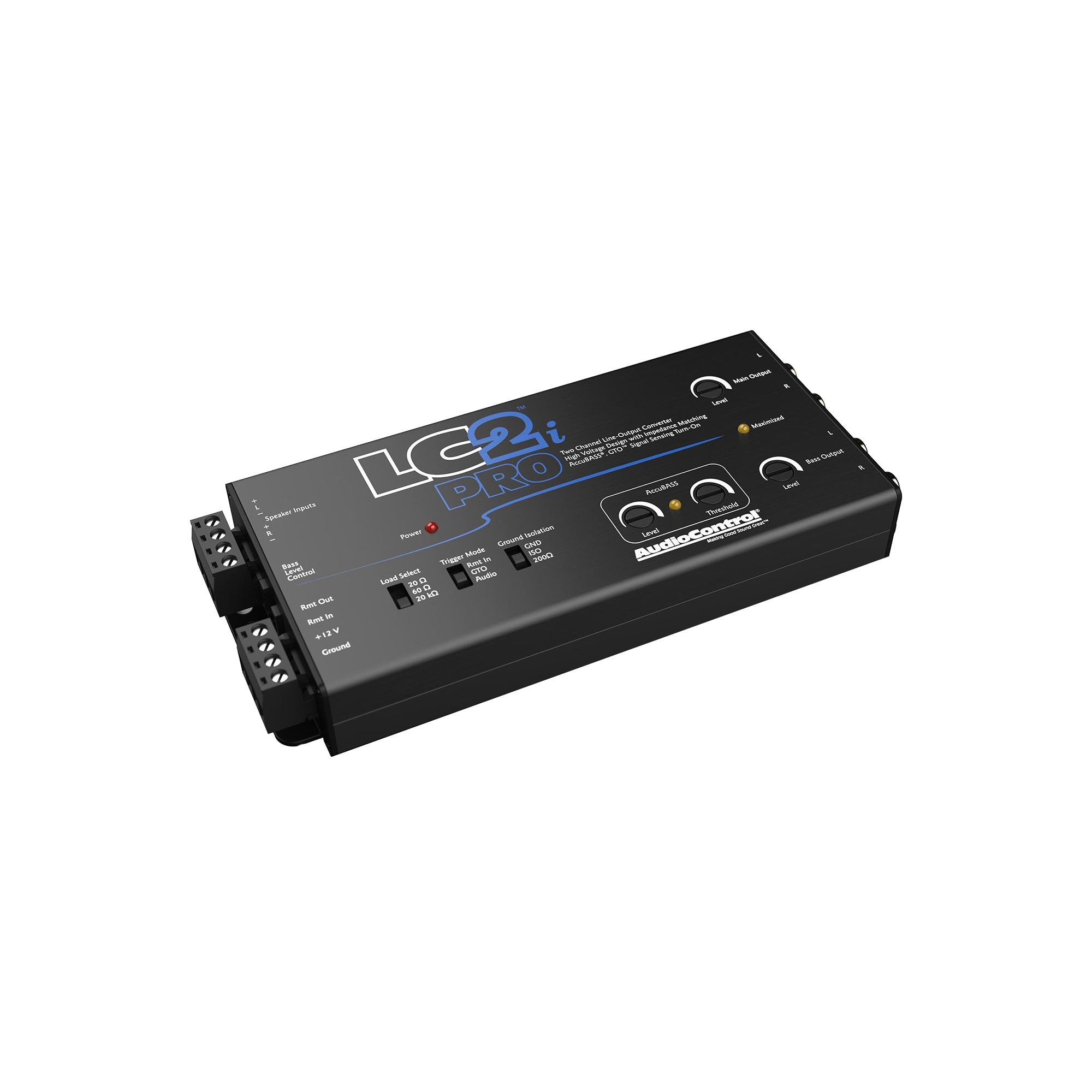 LC2i PRO 2-Channel Line Output Converter w/AccuBASS