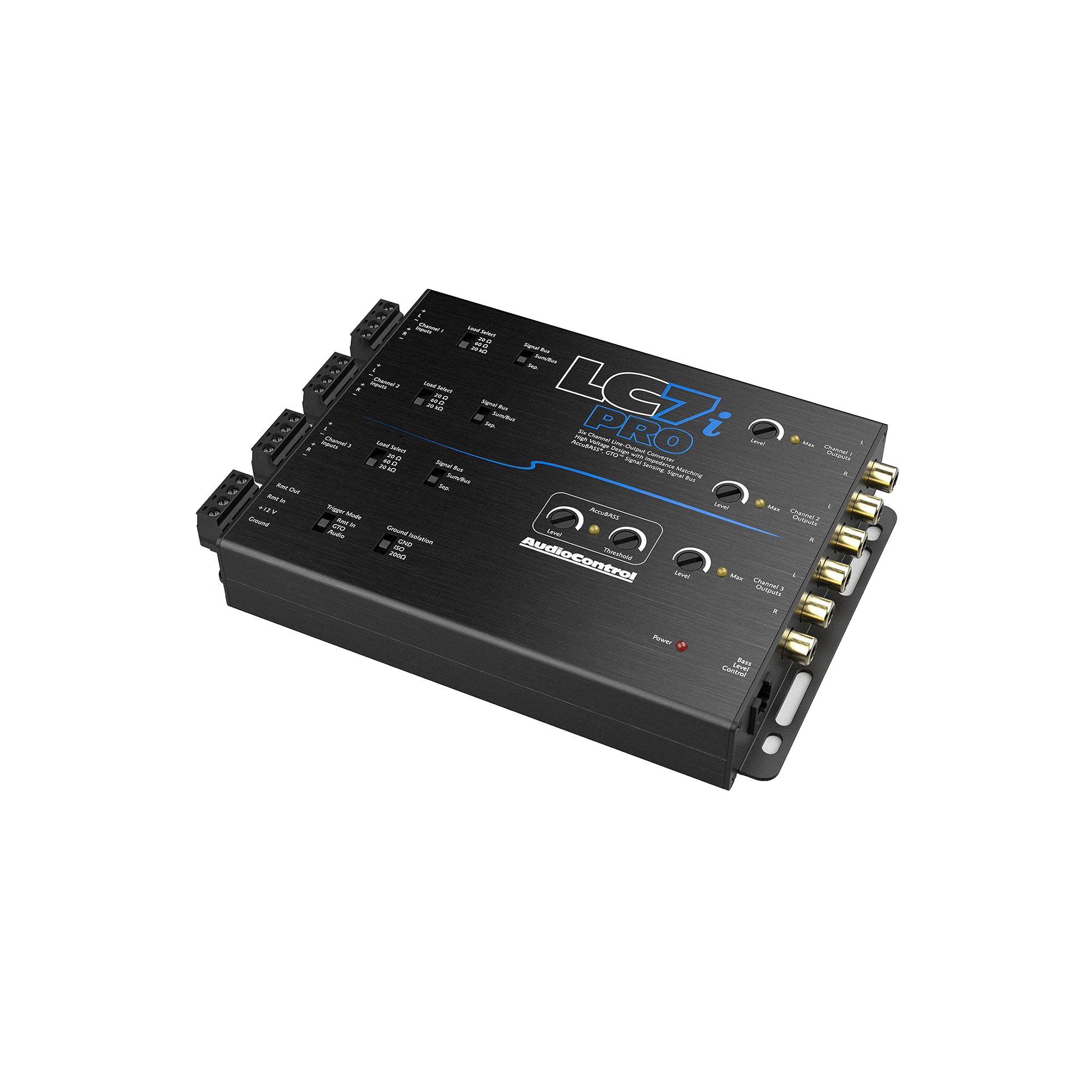 LC7iPRO 6-Channel Line Output Converter w/AccuBASS