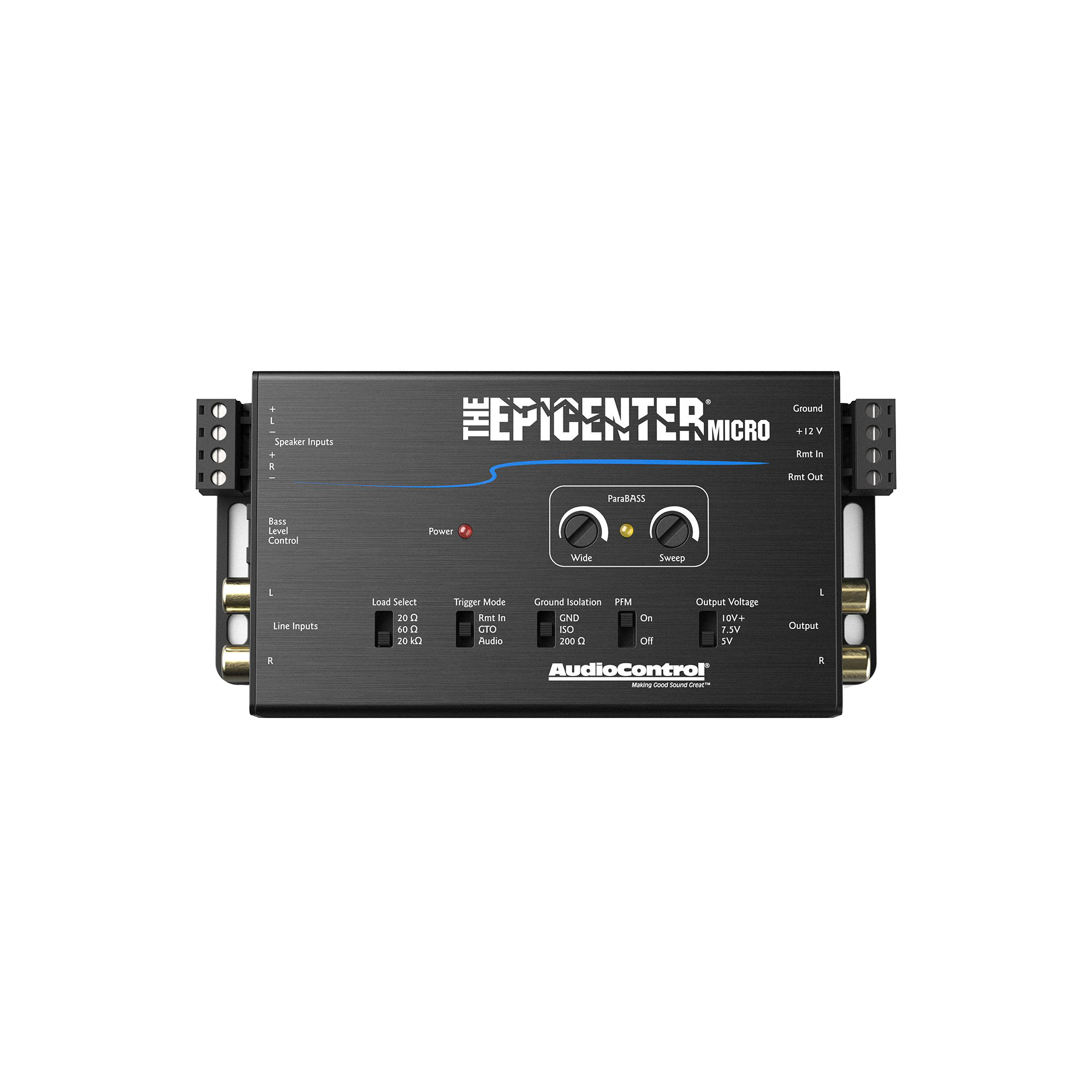 The EPICENTER Micro Bass Restoration Processor & Line Output Converter