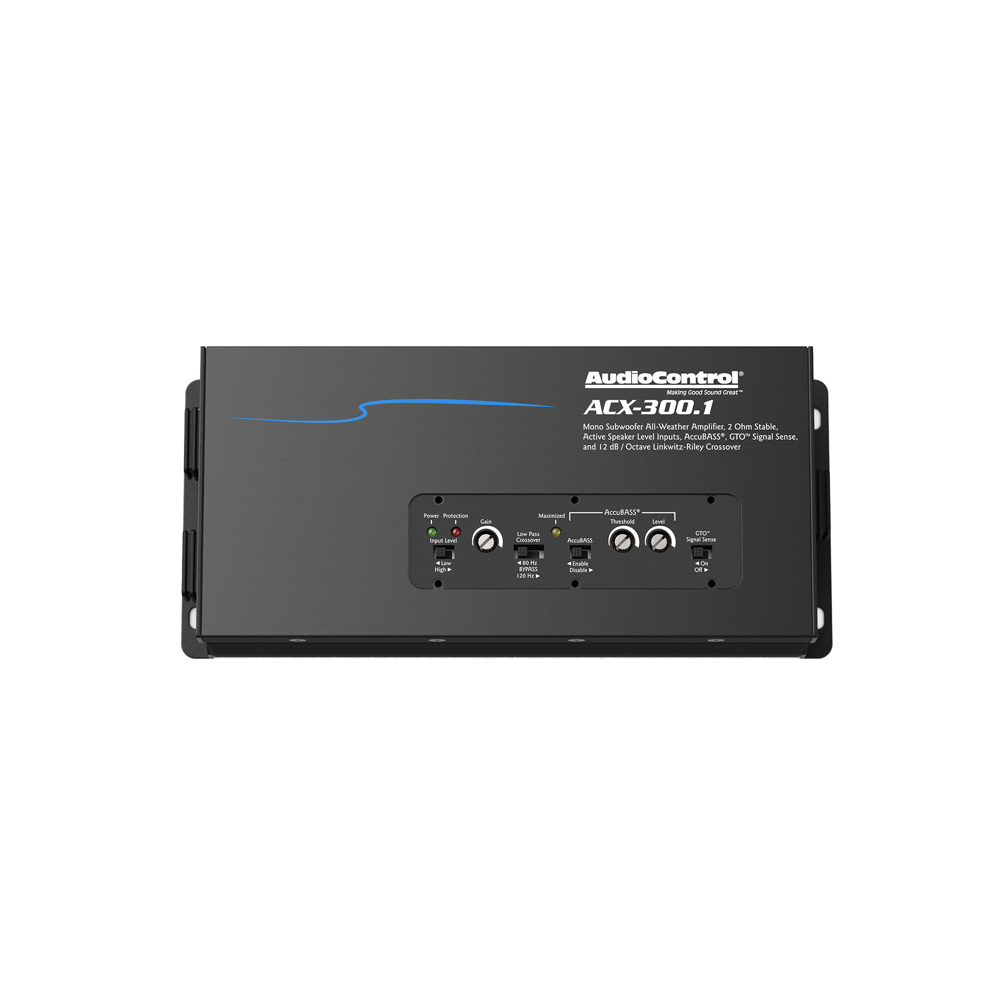 ACX-300.1 All-Weather Monoblock Subwoofer Amplifier, 300W RMS