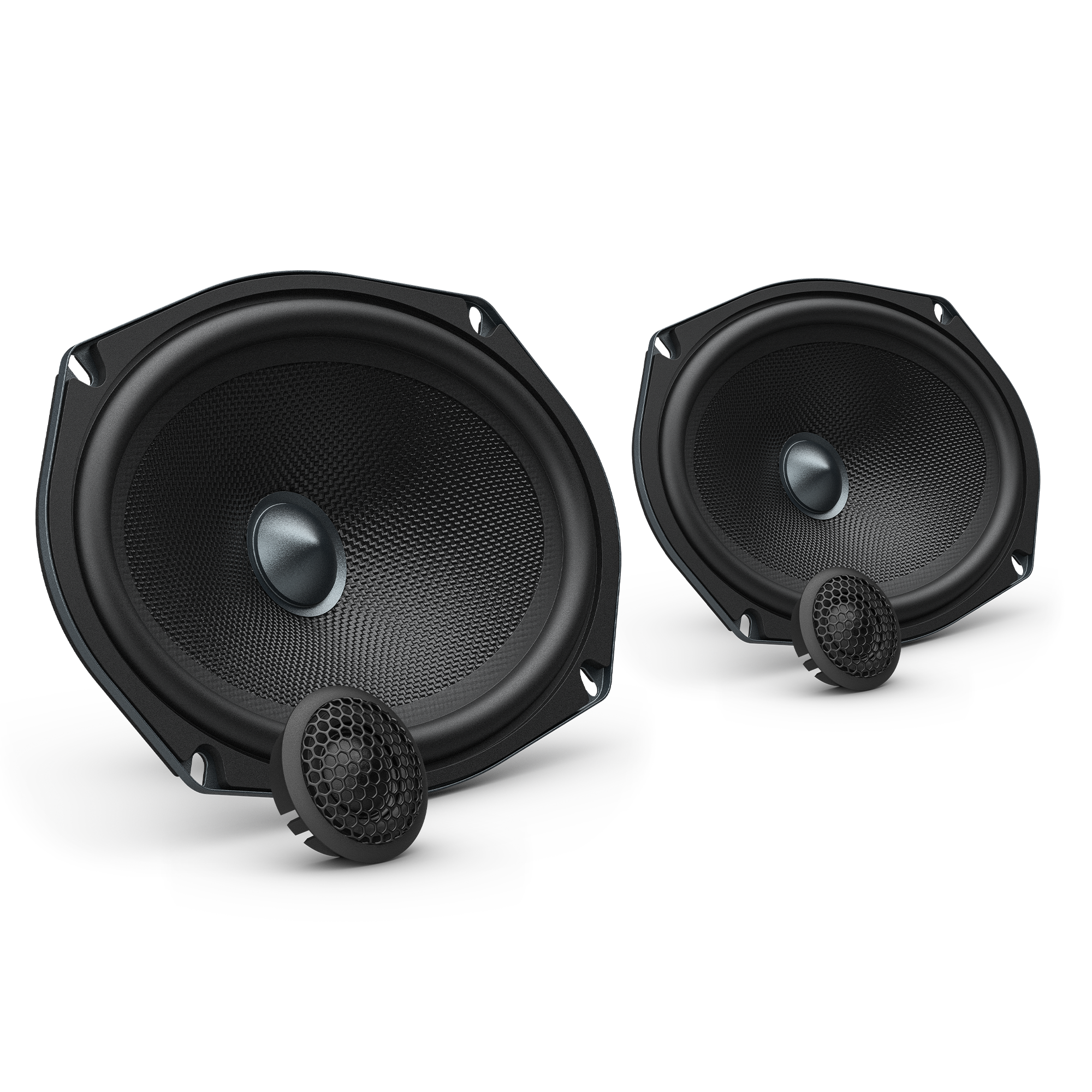 A69CS2 Altitude Series 6x9" Component Speakers with 1" Tweeters, 100W RMS, 4 Ohms (Pair)