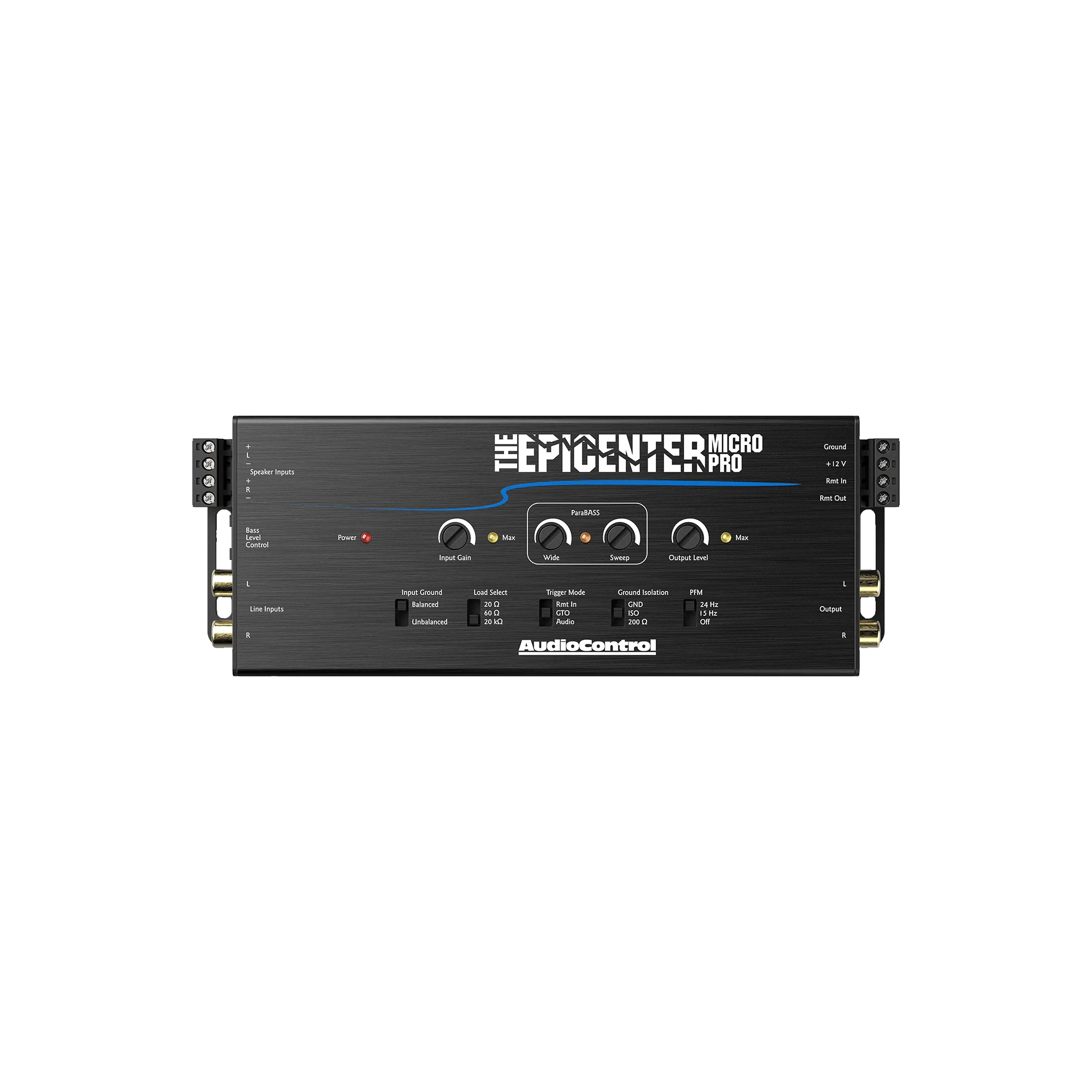The EPICENTER Micro PRO Bass Restoration Processor & Line Output Converter