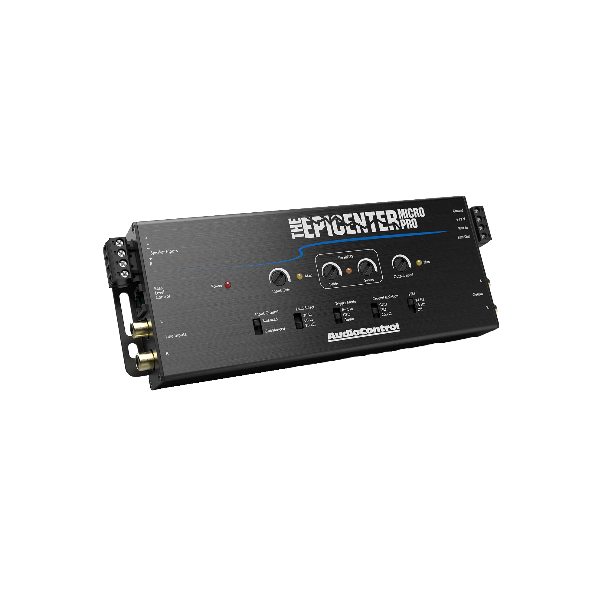The EPICENTER Micro PRO Bass Restoration Processor & Line Output Converter