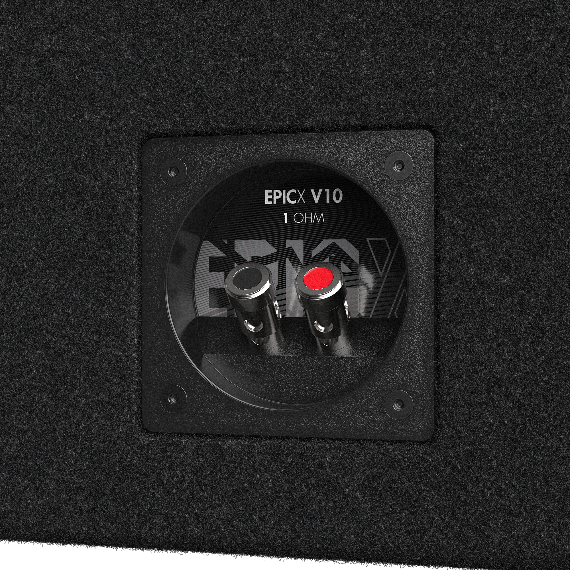 EPICX Series Loaded Vented Subwoofer Enclosure, 400W/500W RMS | 8" 10" 12"