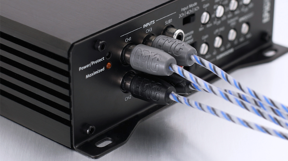 EPIC rcas plugged into epic amp