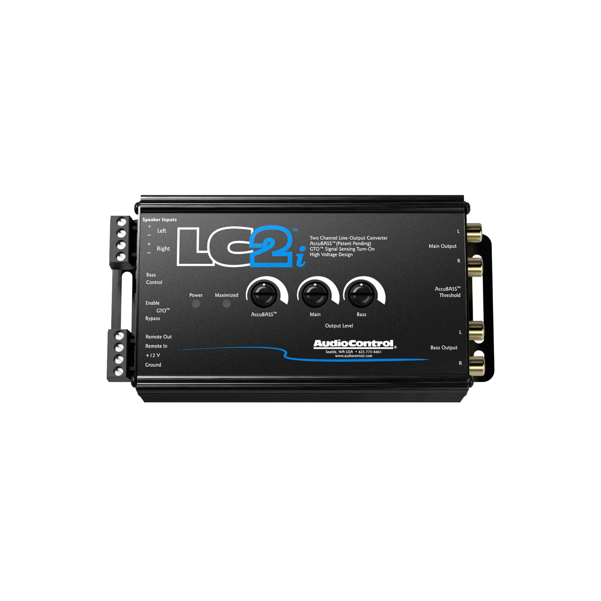 LC2i 2-Channel Line Output Converter w/AccuBASS