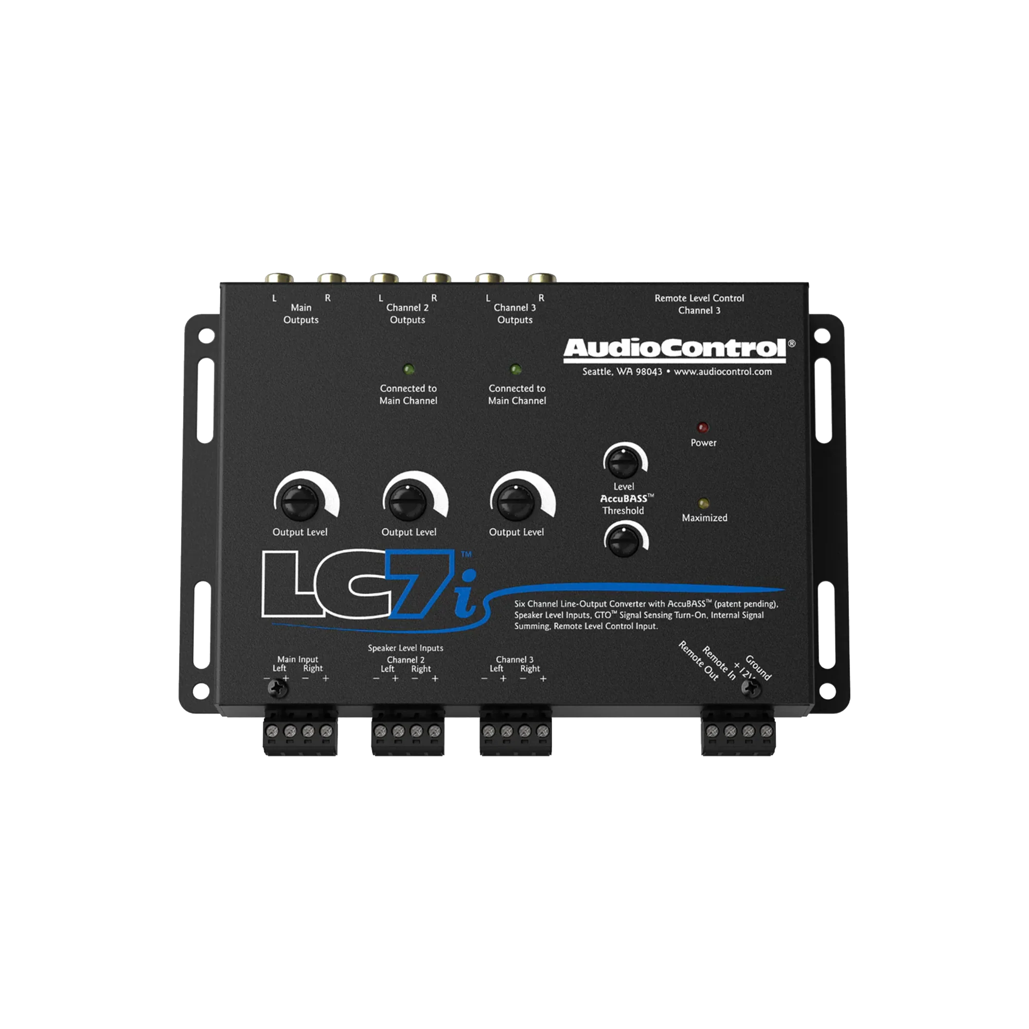 LC7i 6-Channel Line Output Converter w/AccuBASS