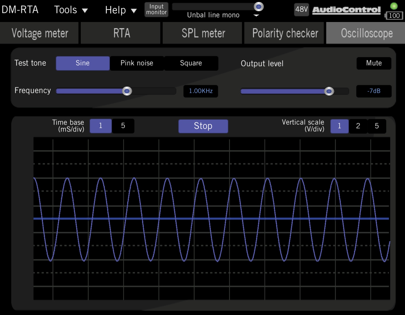 DM-RTA Real Time Analyzer Multi-Test Tool