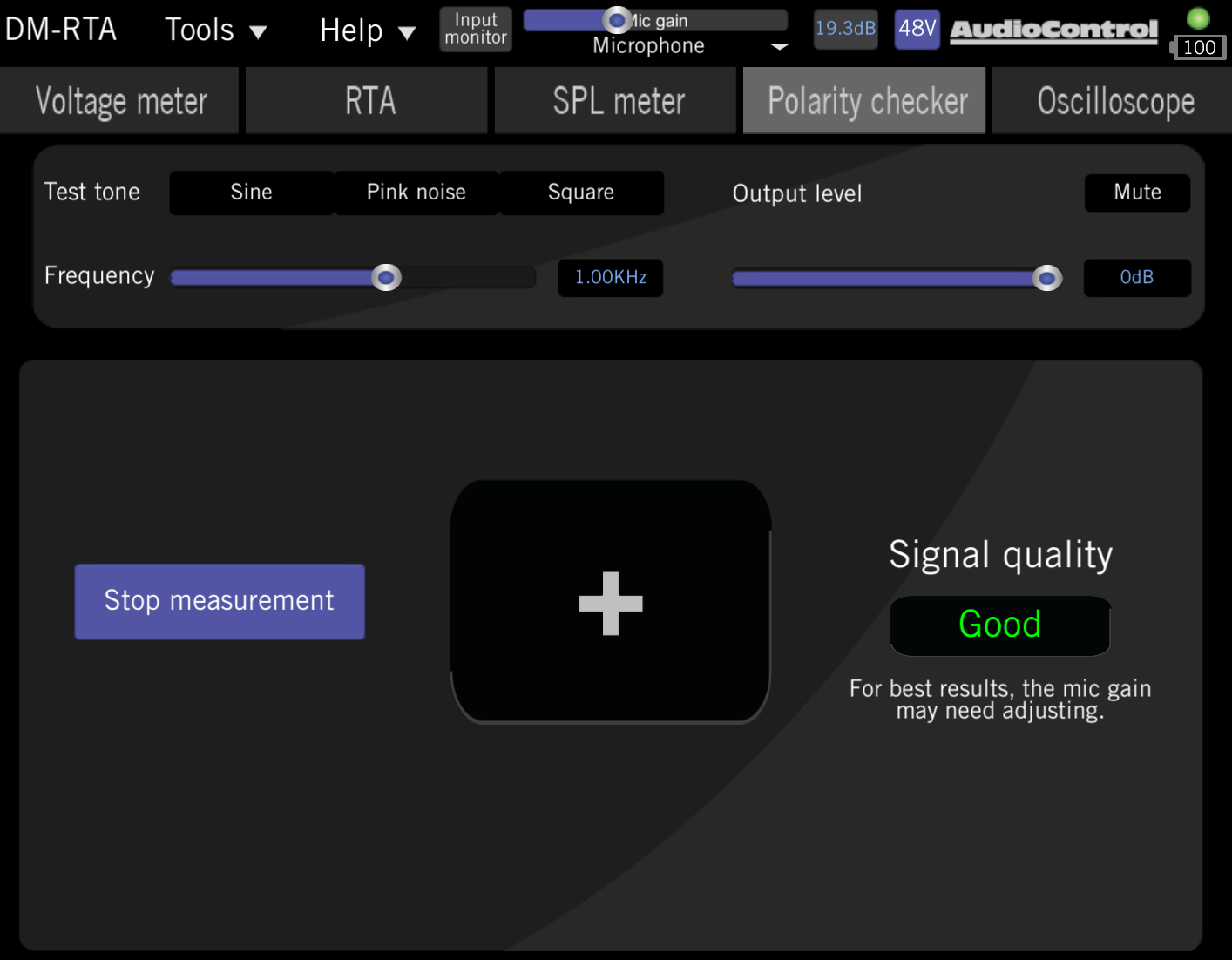 DM-RTA Real Time Analyzer Multi-Test Tool