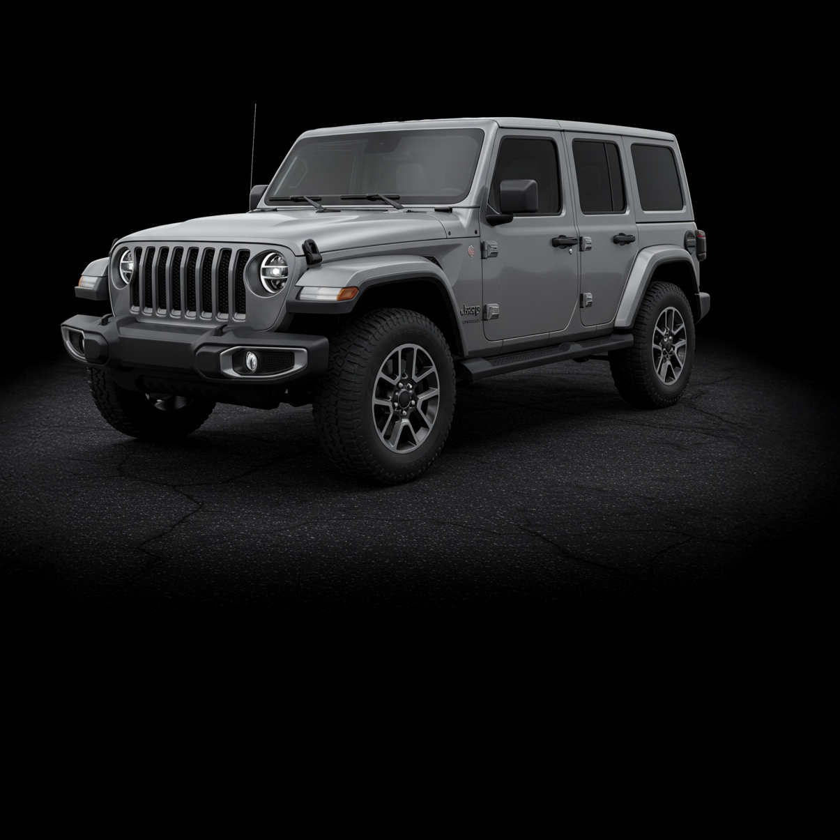 Jeep Wrangler JK/JL 12" Swing Gate-Mounted Loaded Sealed Subwoofer Enclosure Package