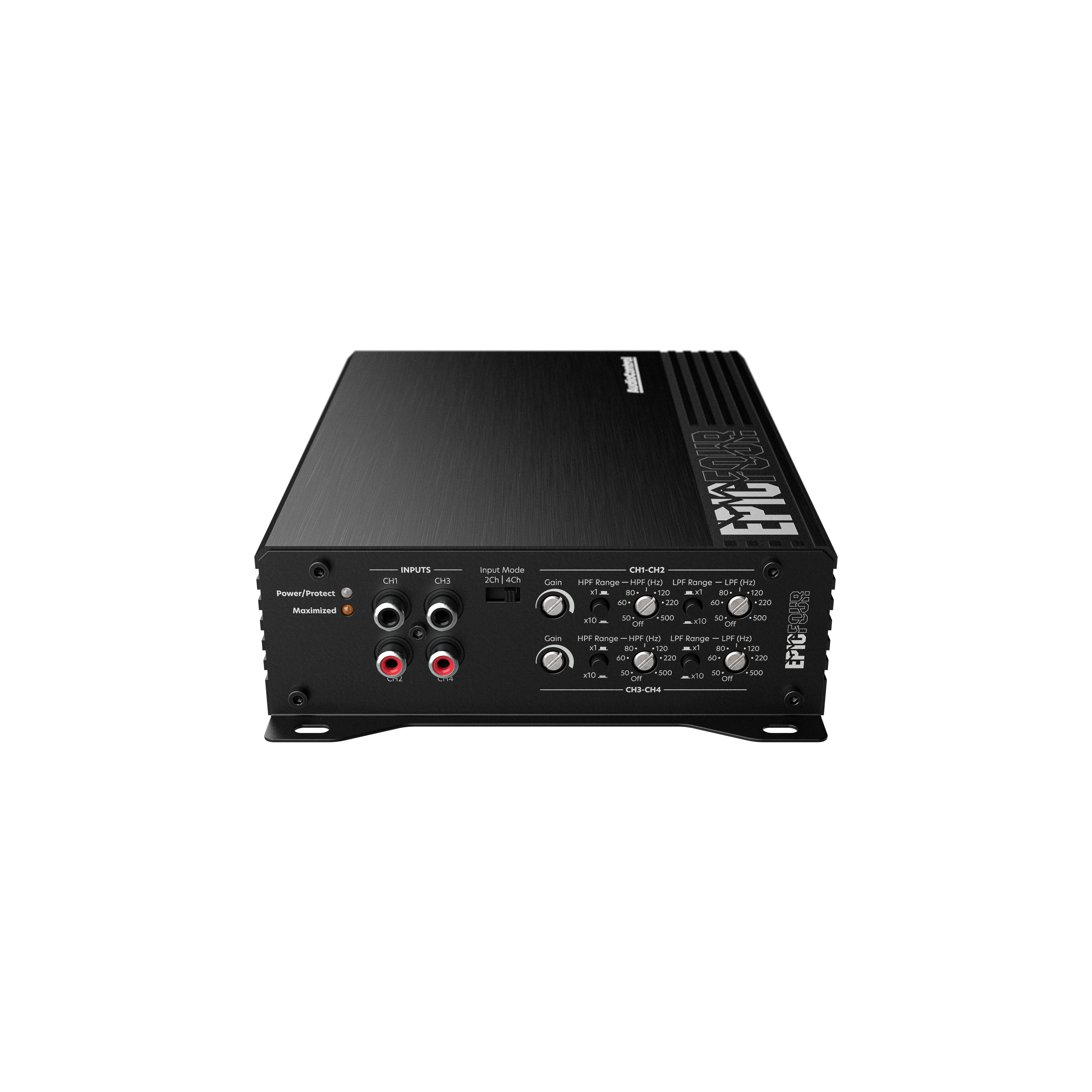 EPICFOUR 4-Channel Amplifier, 800W RMS