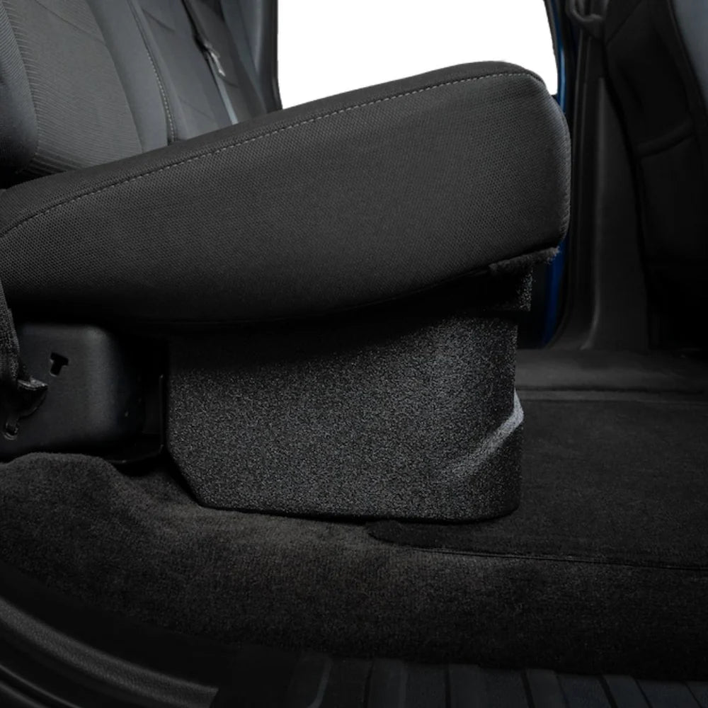 TXFF15D10 Ford F-150 (2015-2023) / F-250/350 Super Duty (2017+) Under Seat Dual 10" Sealed Loaded Subwoofer Enclosure