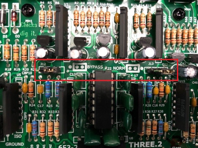 Three.2 Crossover settings (bypass and normal) - AudioControl